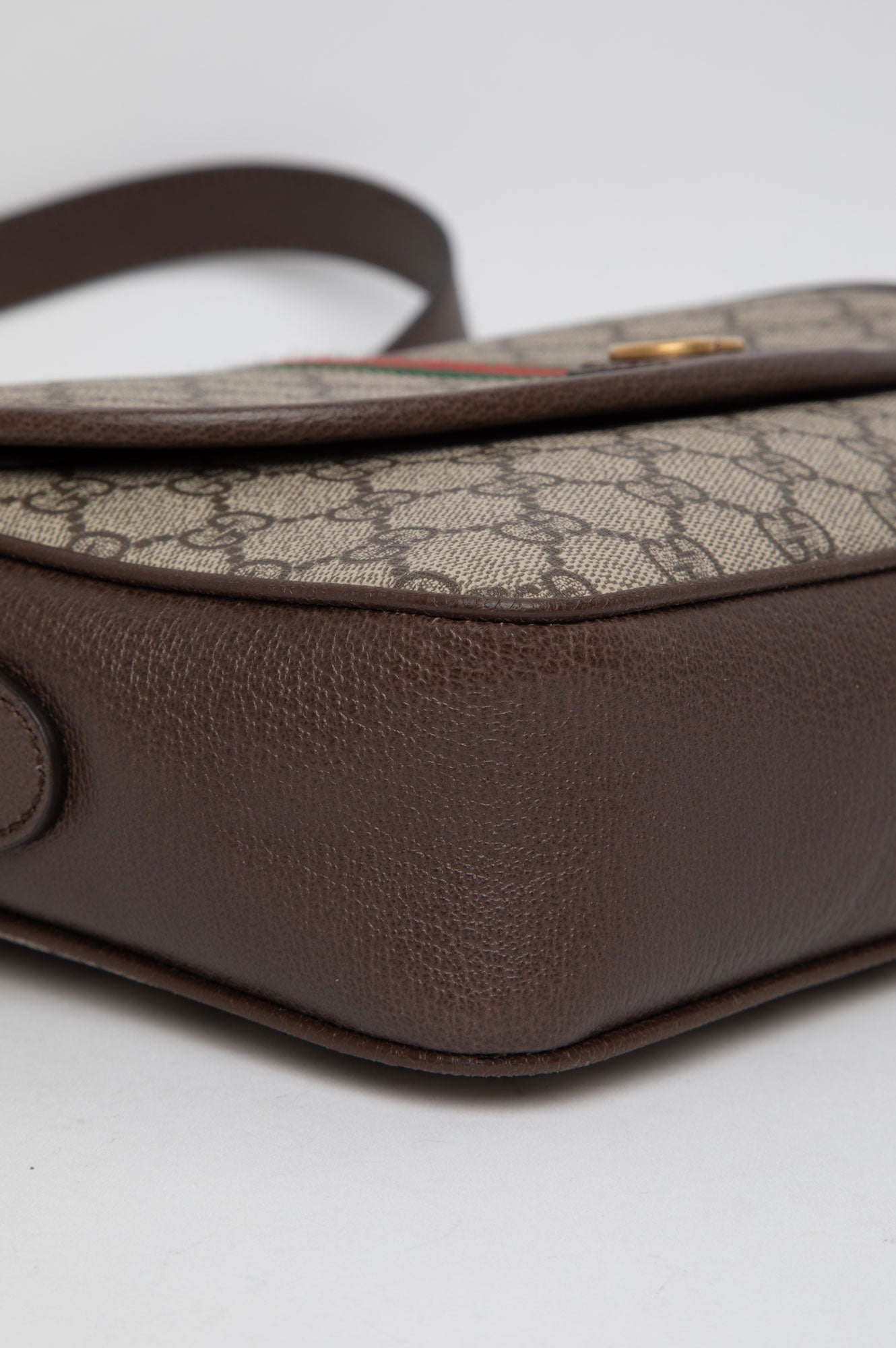 Gucci Brown Ophidia Small Over Shoulder Bag