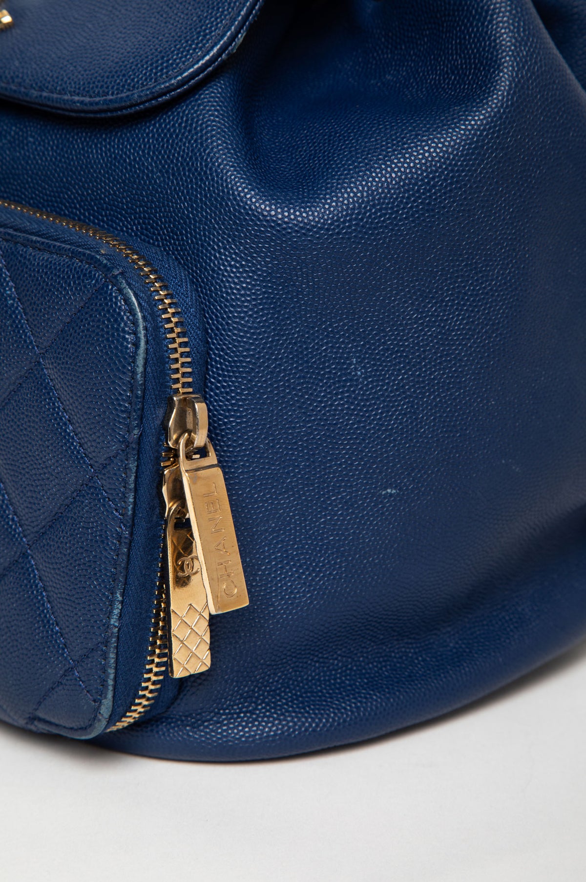 Chanel Blue Caviar Business Affinity Backpack