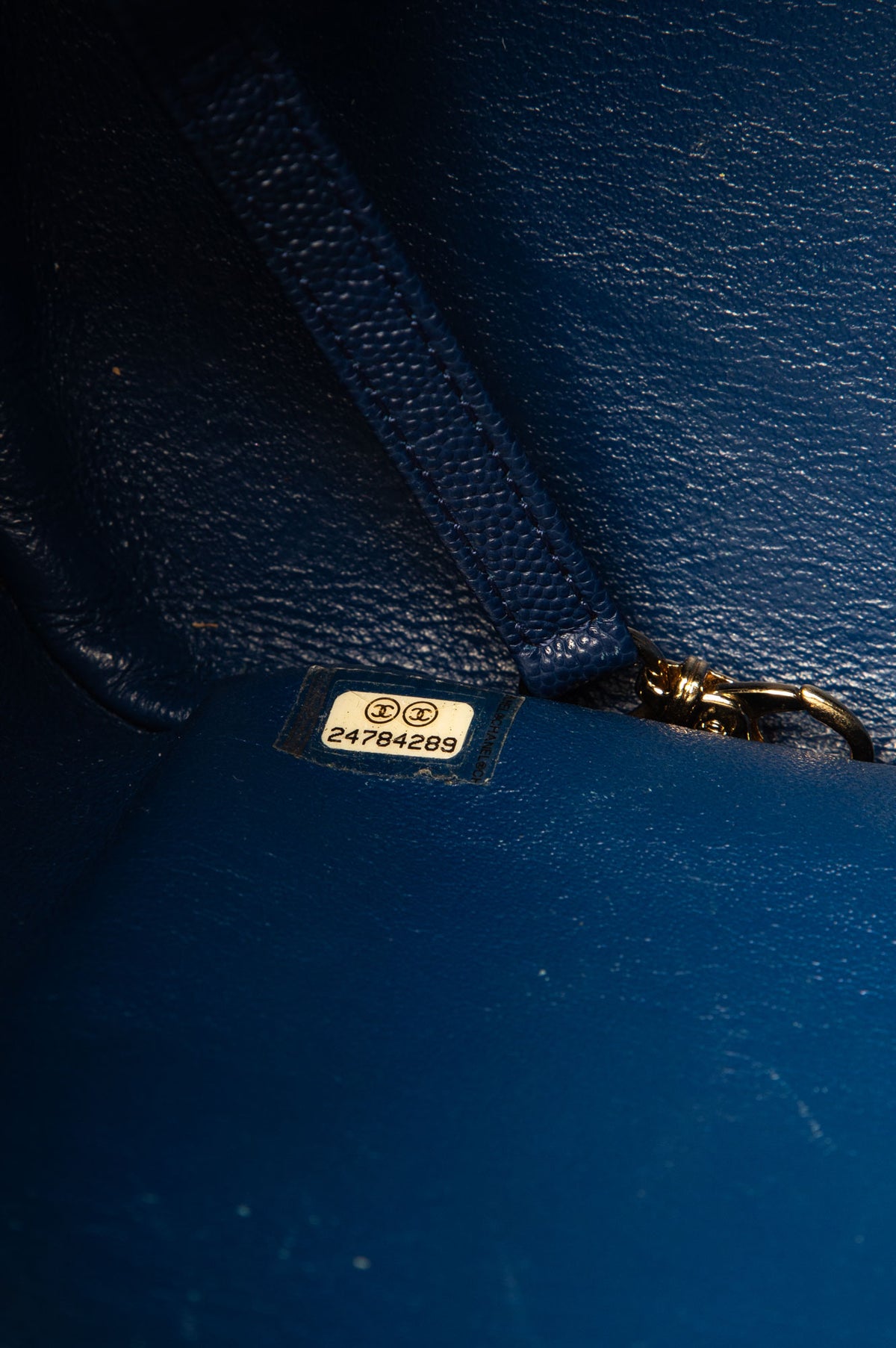 Chanel Blue Caviar Business Affinity Backpack