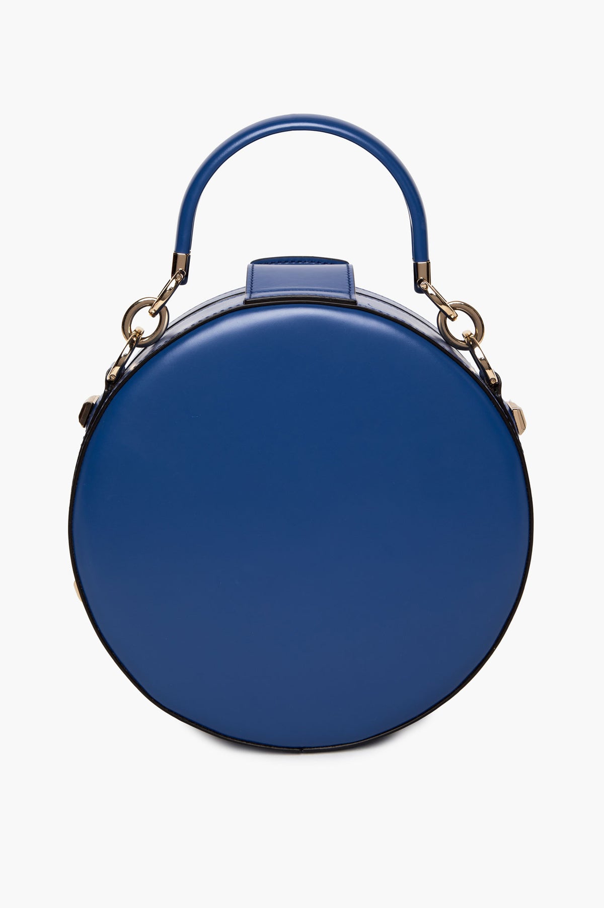 Salvatore Ferragamo Admiral Blue Calfskin The Studio Bag