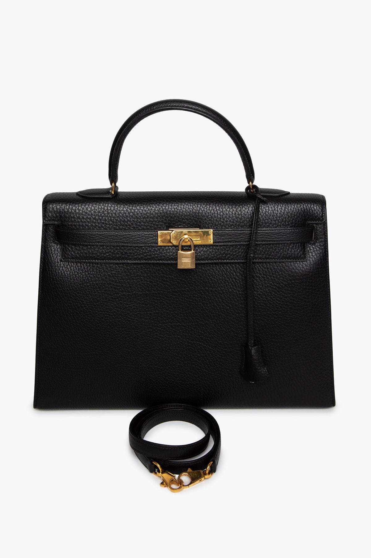 Hermès Kelly 35 Black Gold Hardware