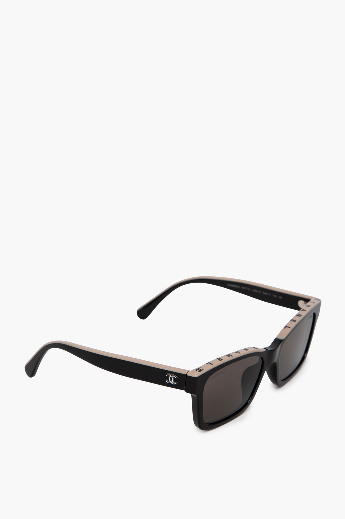 Chanel Black/Beige Square CC Logo 5417-A Sunglasses