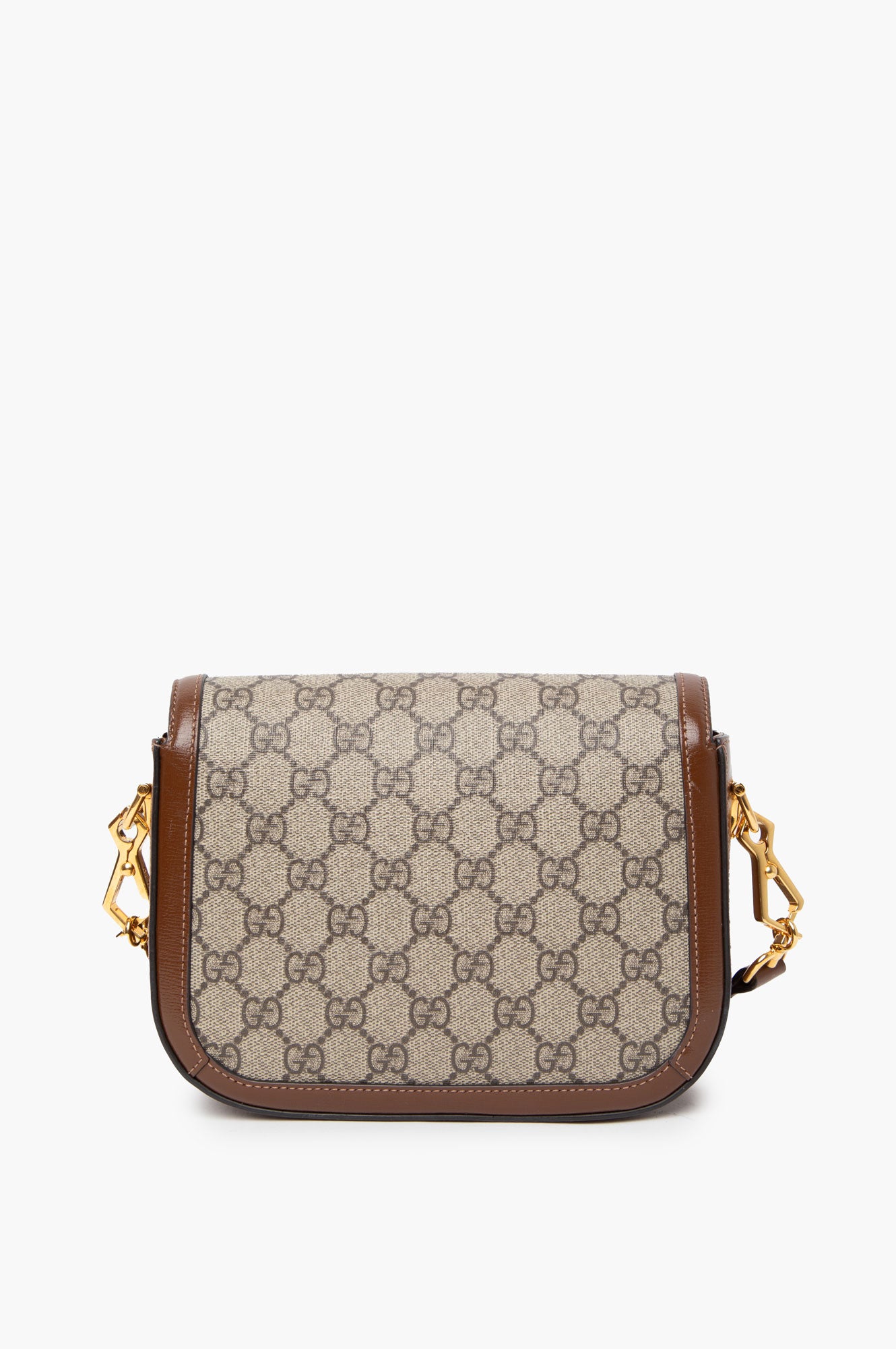Gucci Brown 1955 Horsebit GG Supreme Size Mini Bag