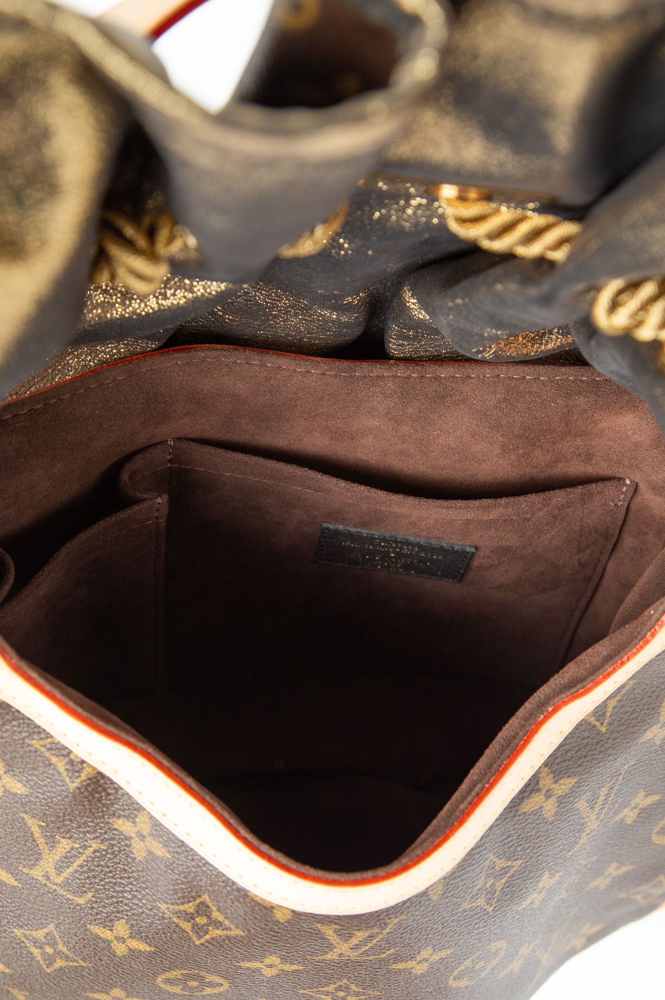 Louis Vuitton Brown Monogram Kalahani Bag PM