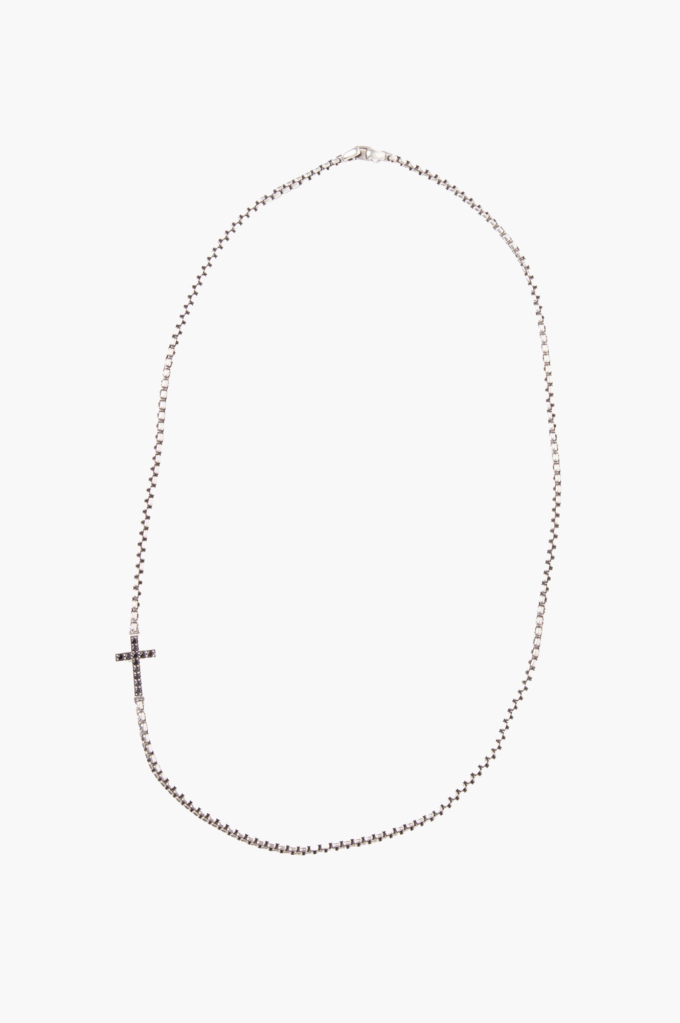 David Yurman Streamline® Cross Station Necklace 24"