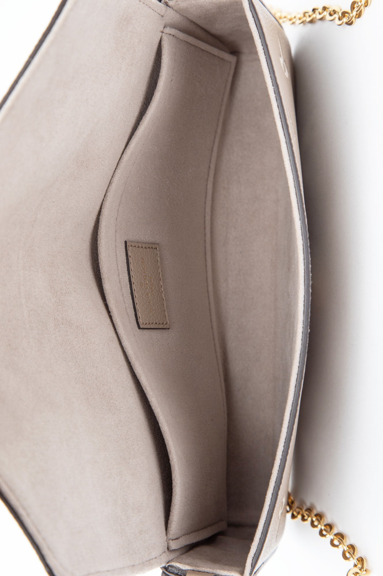 Louis Vuitton Beige Felicie Pochette Bag