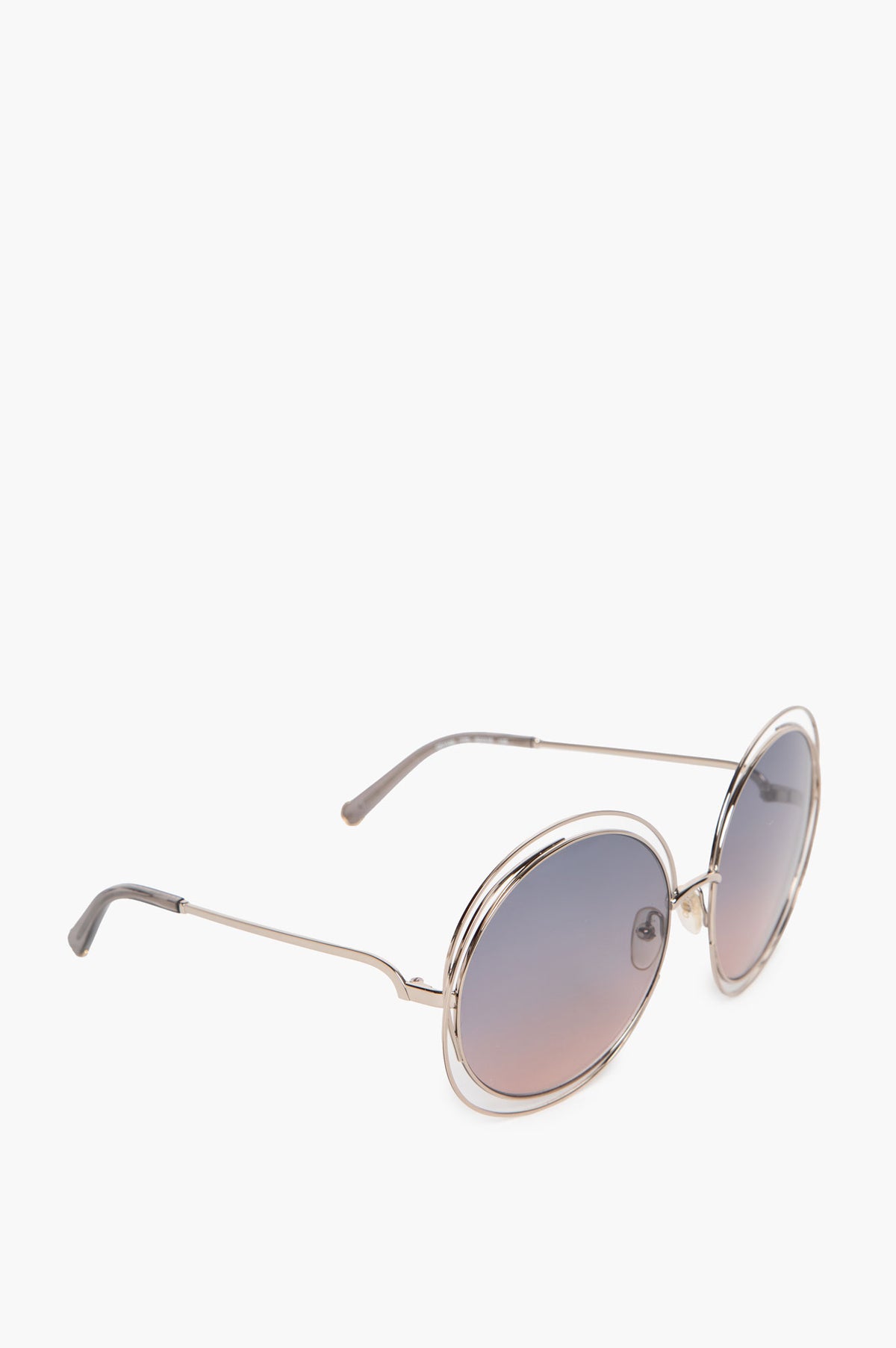 Chloé Oversized Round Gradient Carlina CE114S Sunglasses