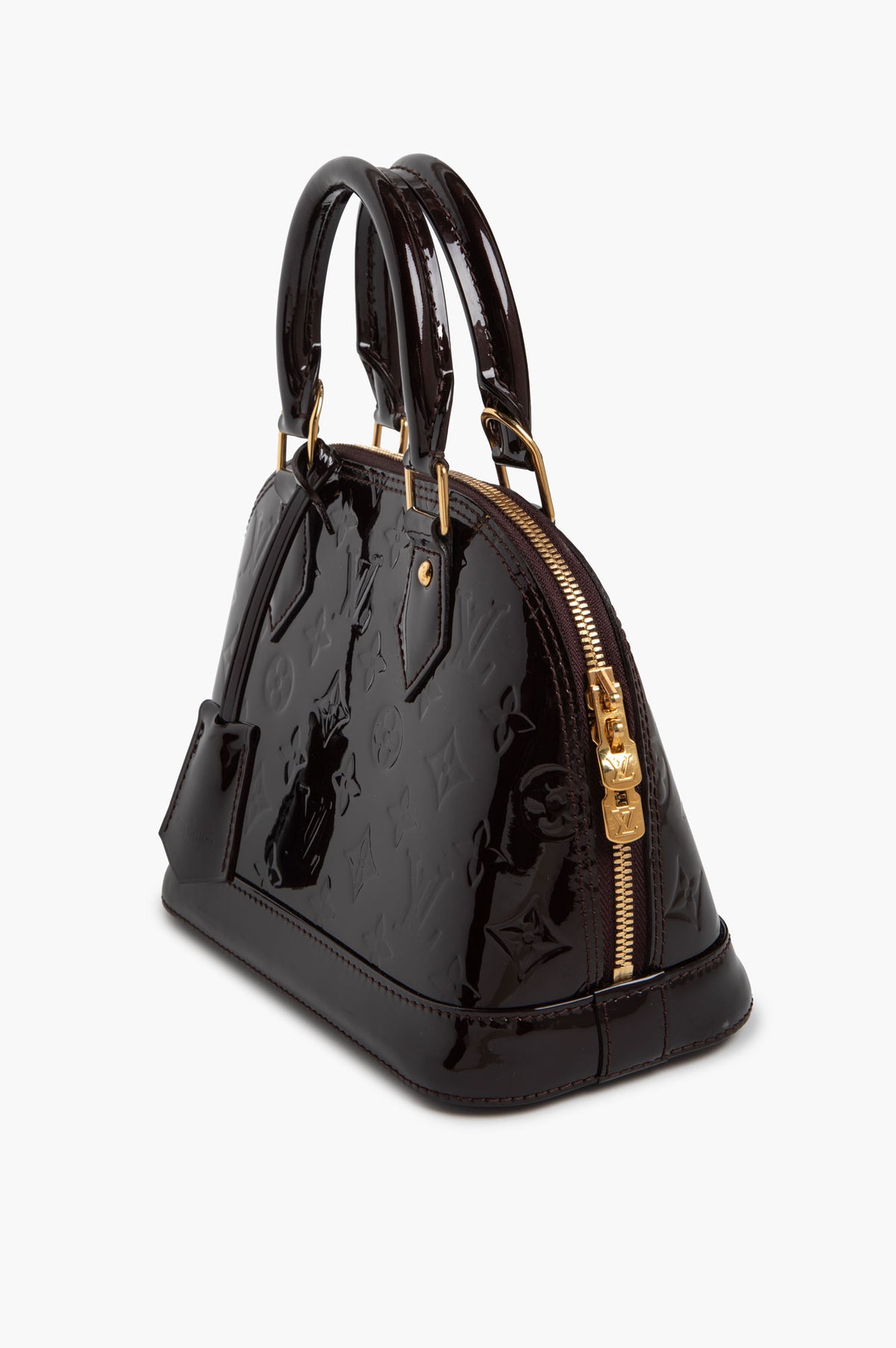 Louis Vuitton Monogram Amarante Vernis Alma BB