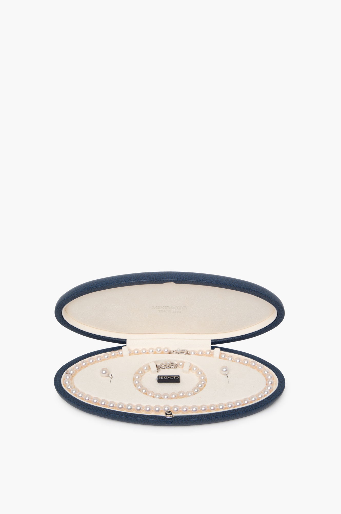 Mikimoto Akoya Pearl 18K Necklace Bracelet and Earrings Set