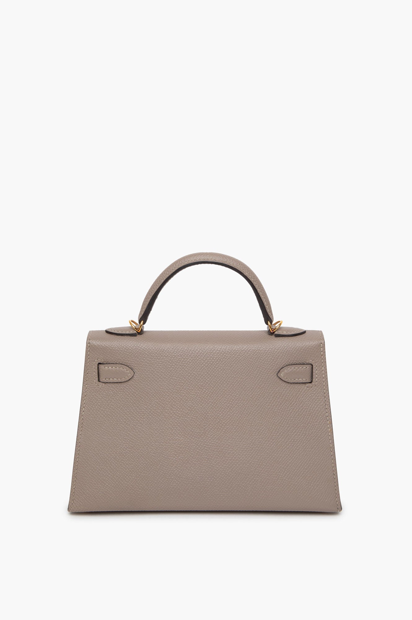 Hermes 2017 Mini Kelly II Etaupe GHW Bag