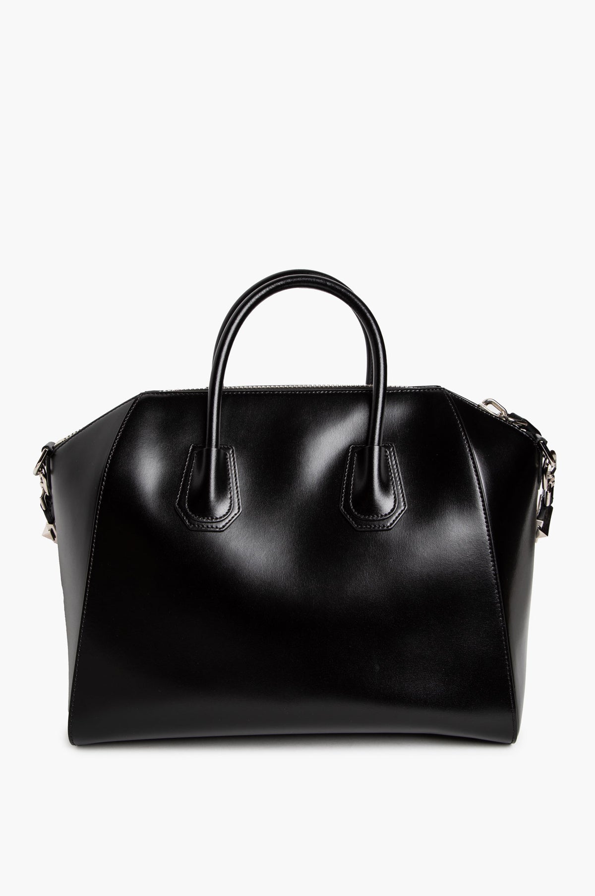 Givenchy Black Box Leather Medium Antigona Bag