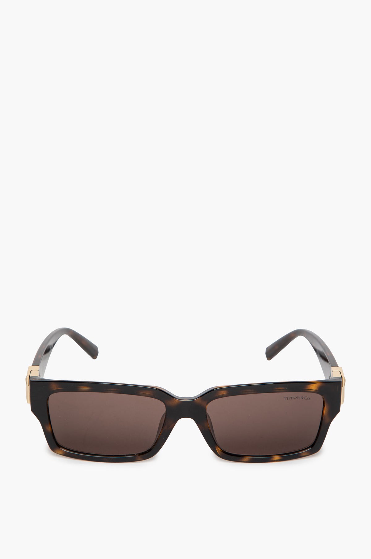 Tiffany & Co. TF4226U Havana Tortoise Rectangle Sunglasses