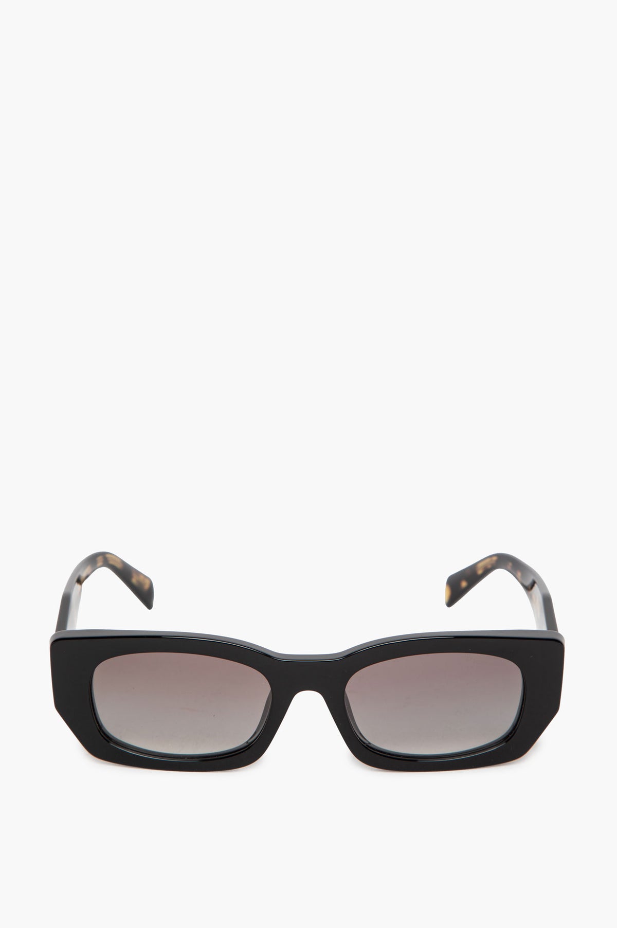 Prada Black/Tortoise Rectangle Gradient PR B05S Sunglasses