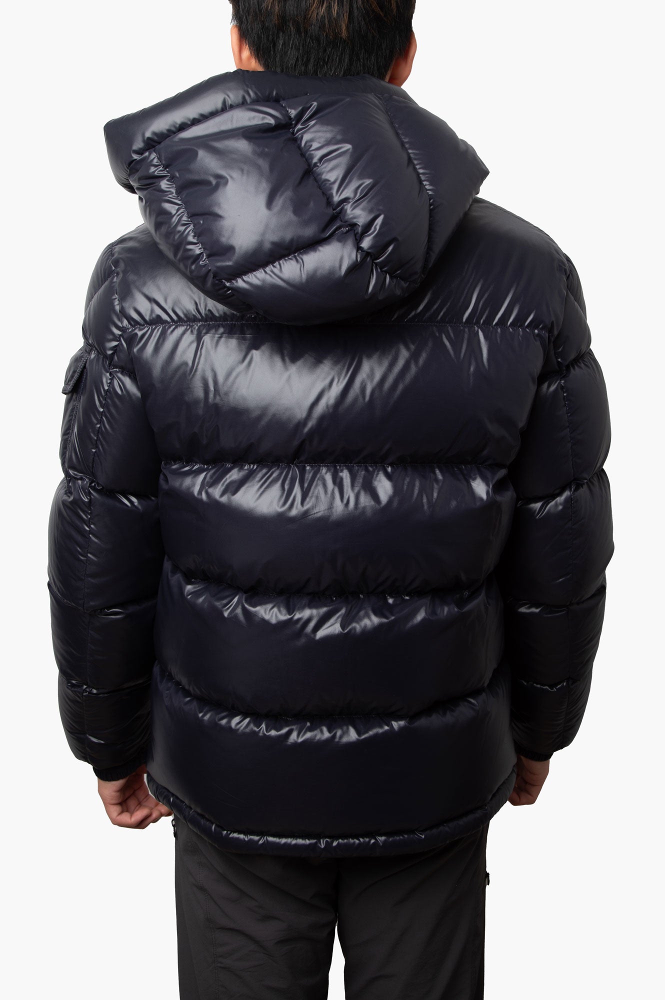 Moncler Navy Puffer Jacket Size 3