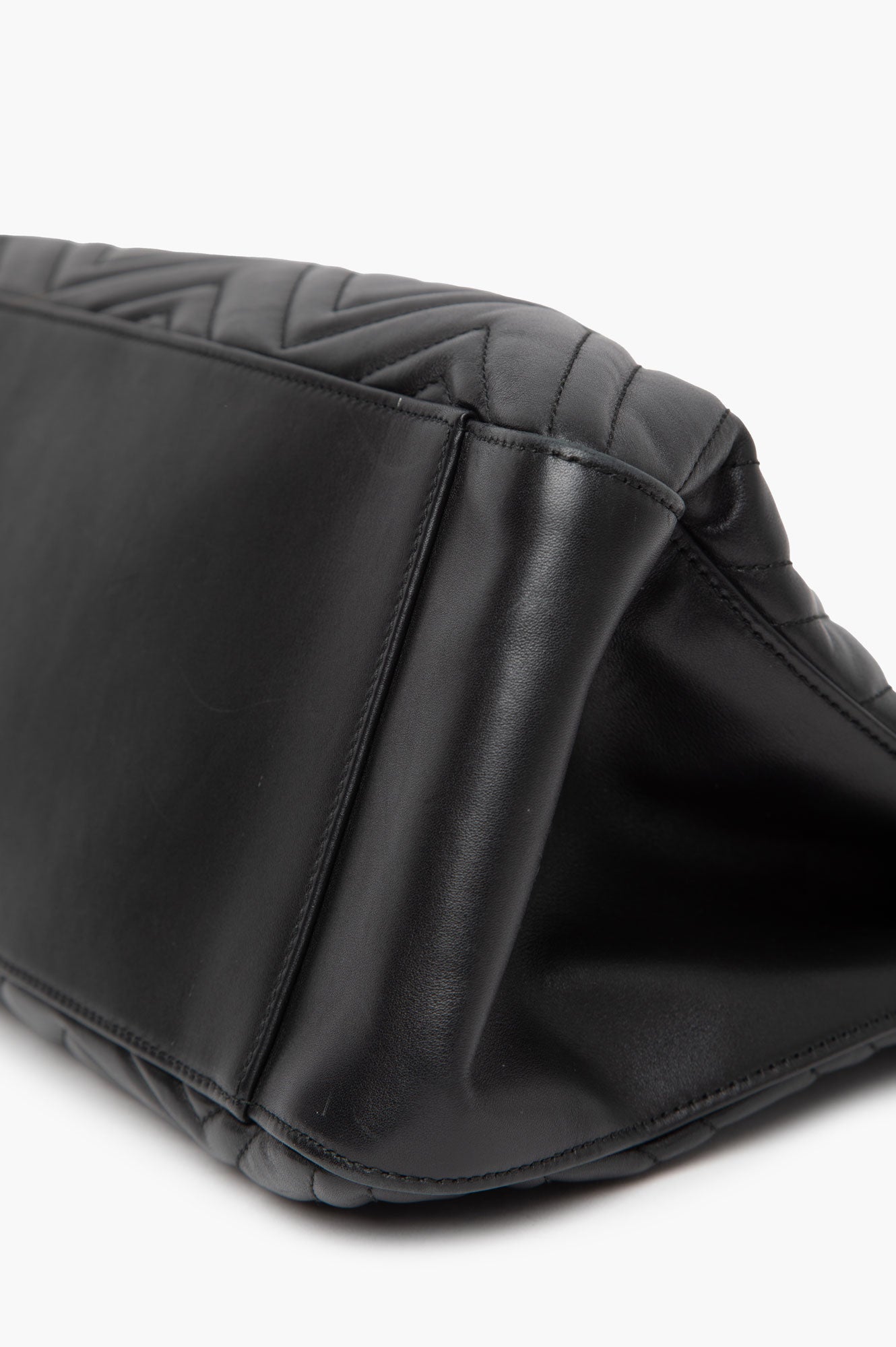 Gucci Black GG Marmont Quilted Leather Tote Bag