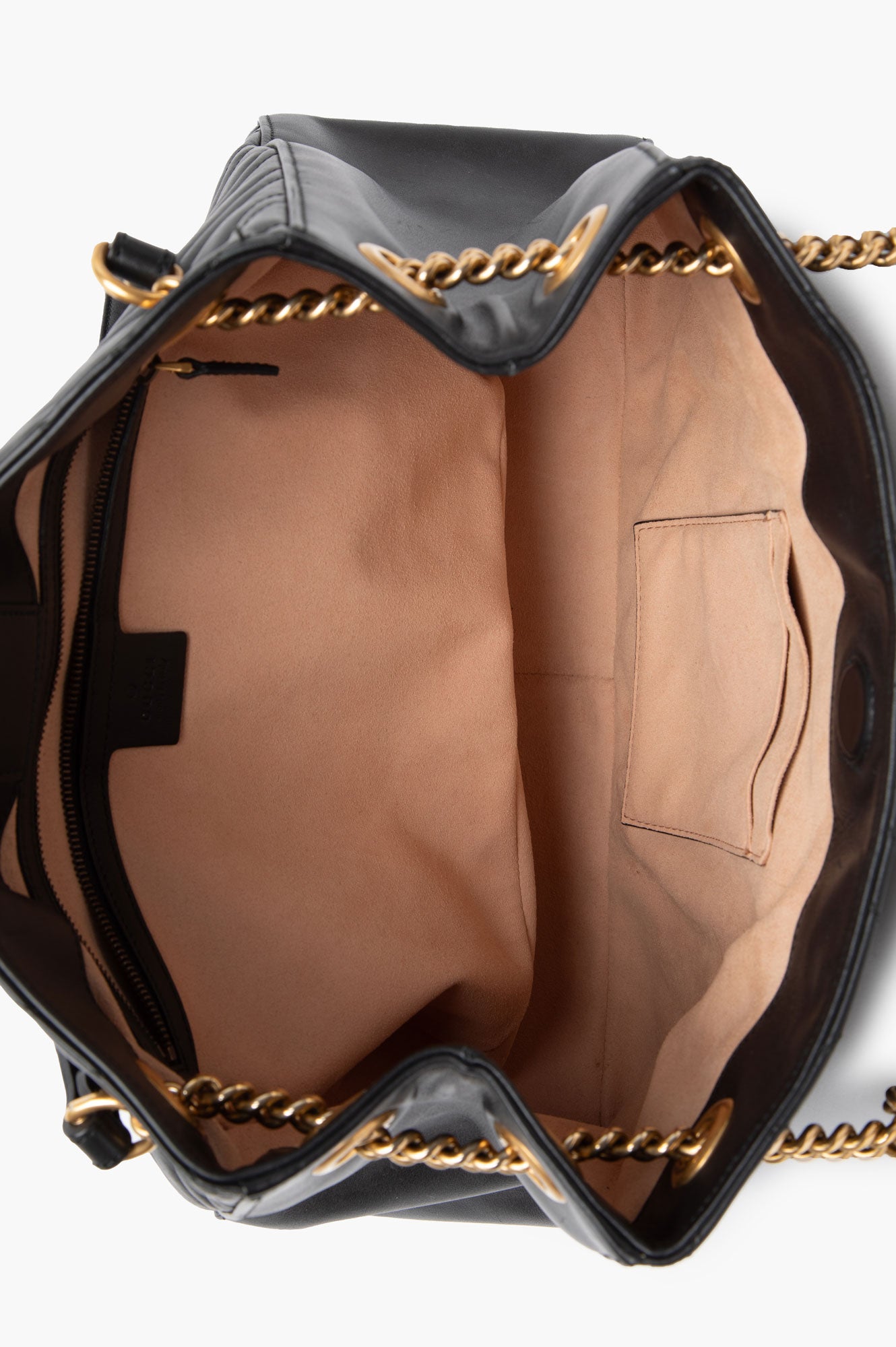 Gucci Black GG Marmont Quilted Leather Tote Bag