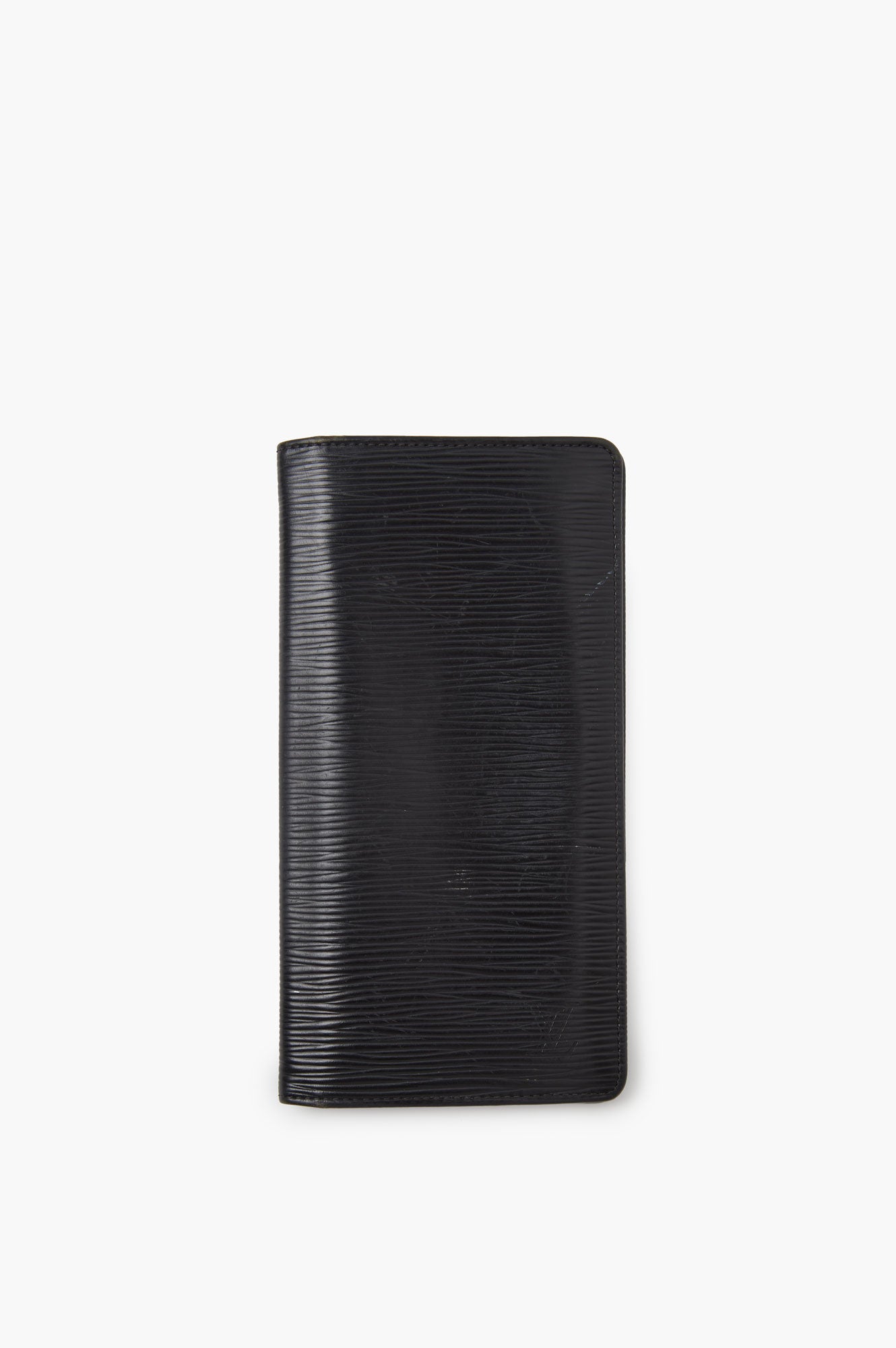 LOUIS VUITTON Card Holder Black Epi