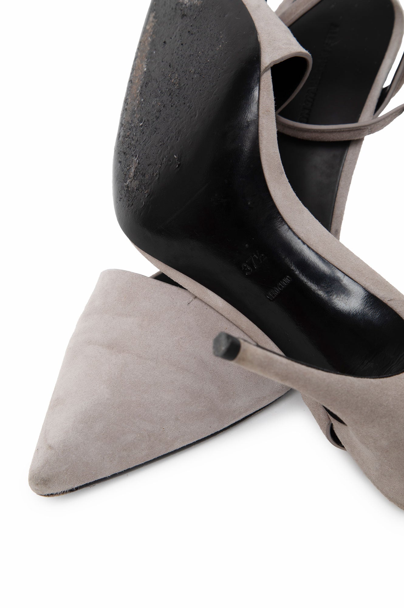 Alexander Wang Suede Taupe Pumps 37.5