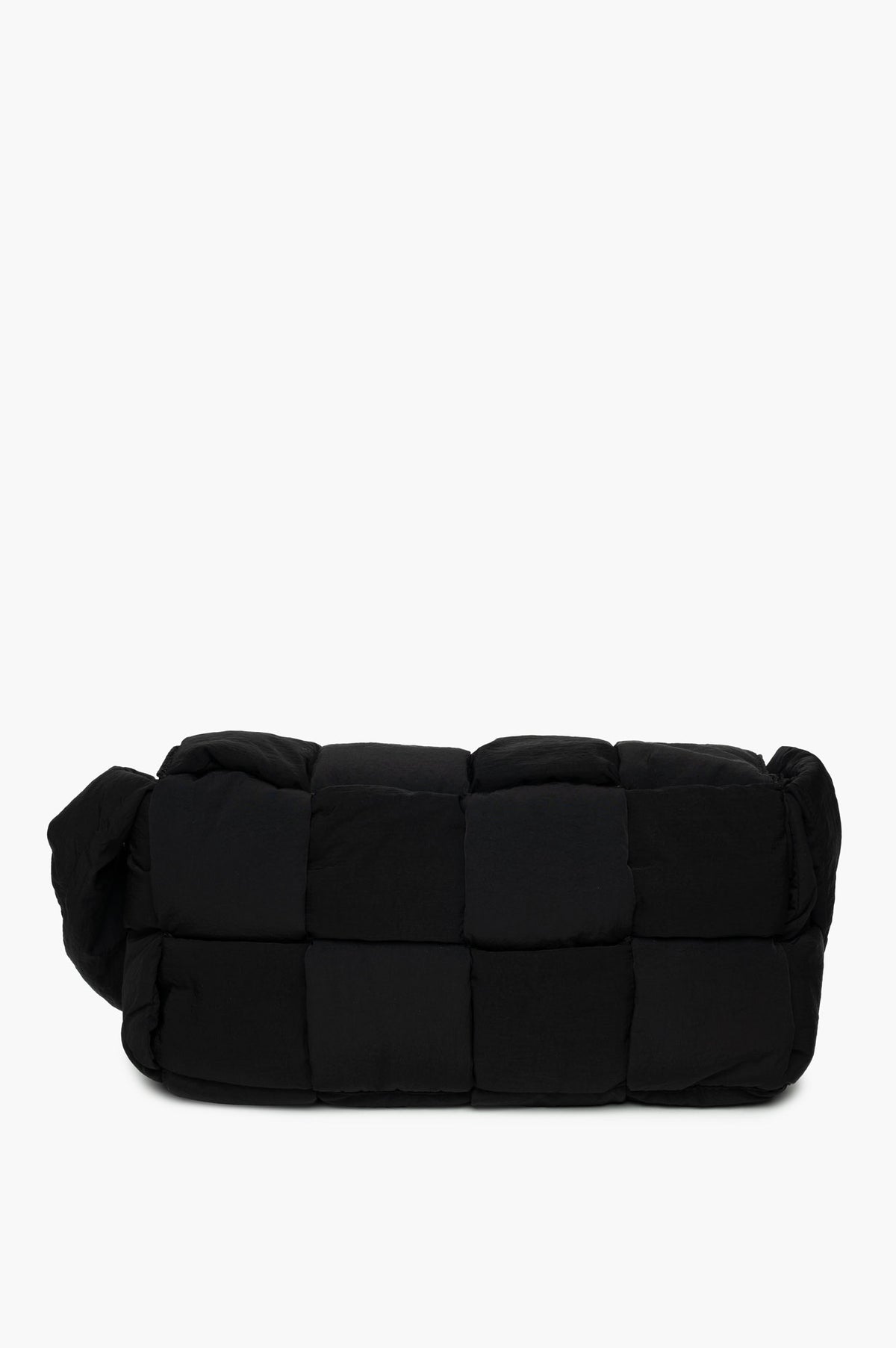 Bottega Veneta Black Nylon Padded Tech Cassette Bag