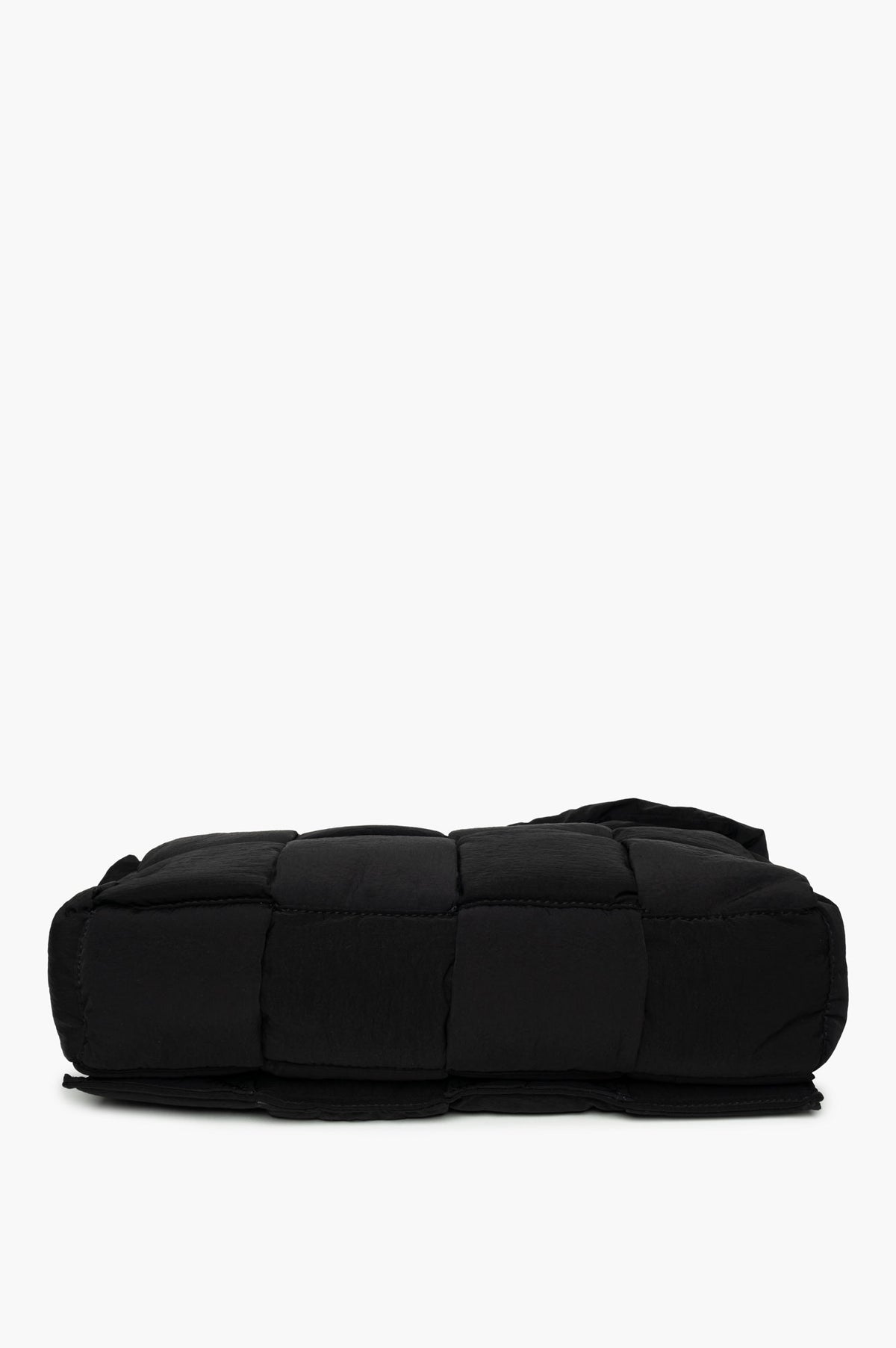 Bottega Veneta Black Nylon Padded Tech Cassette Bag