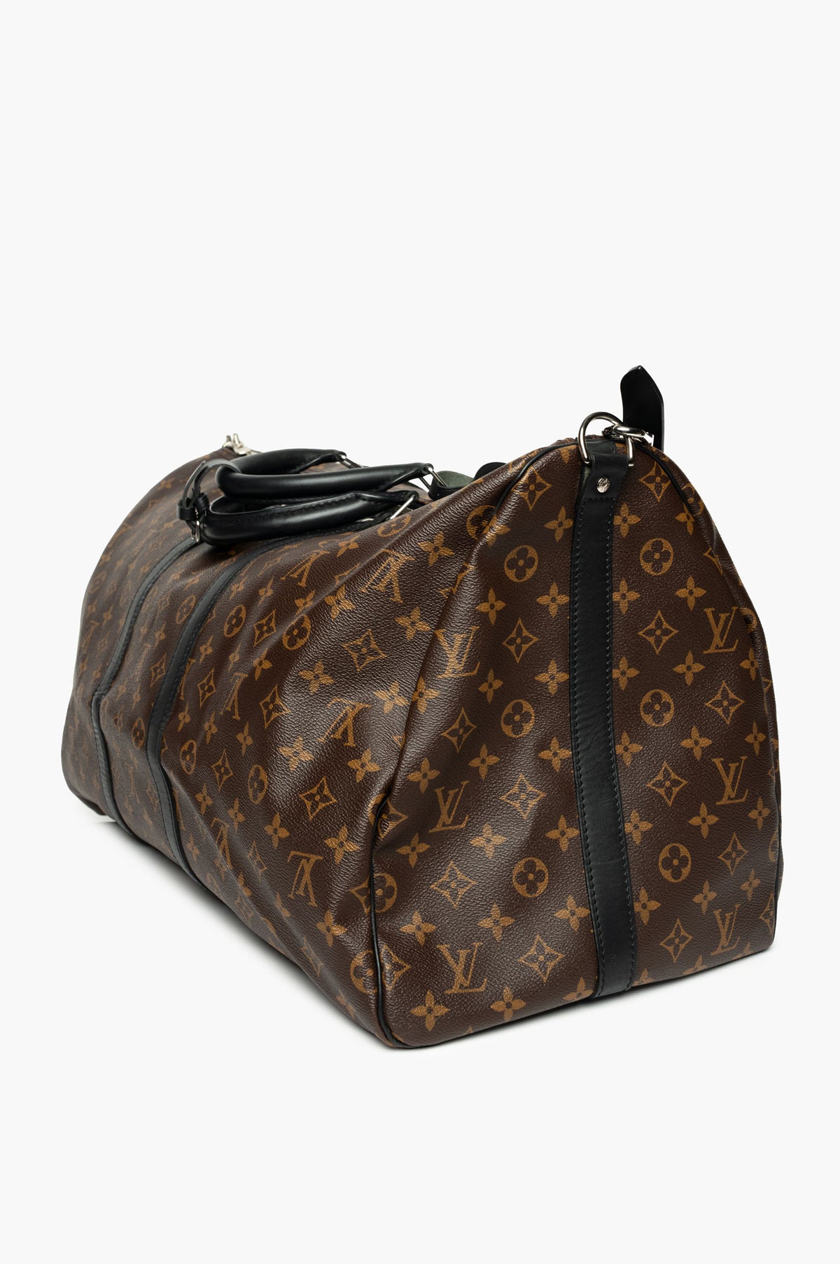 Louis Vuitton Monogram Macassar Keepall Boundoulière 55