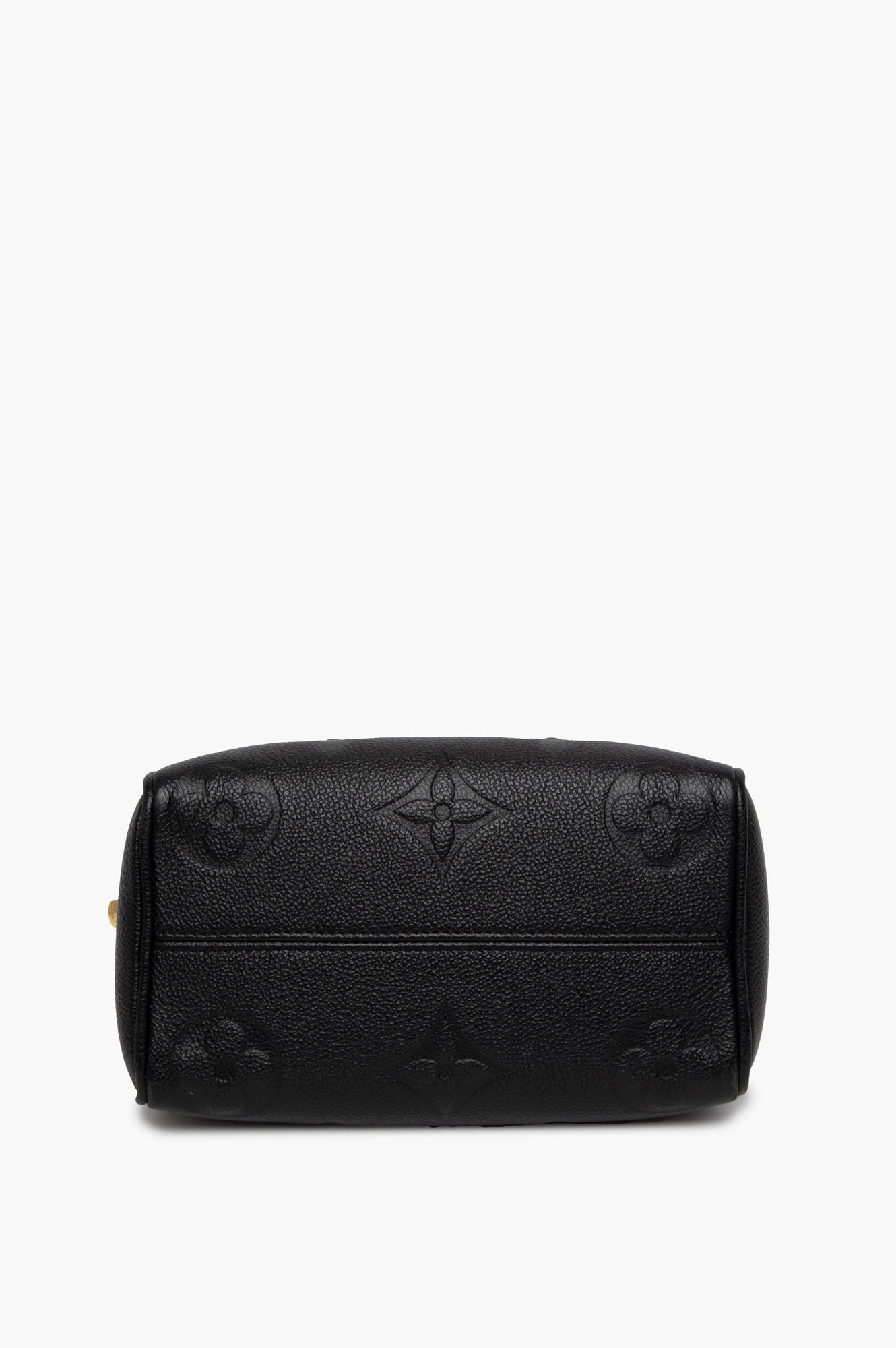 Louis Vuitton Black Monogram Empreinte Speedy 20 Bag