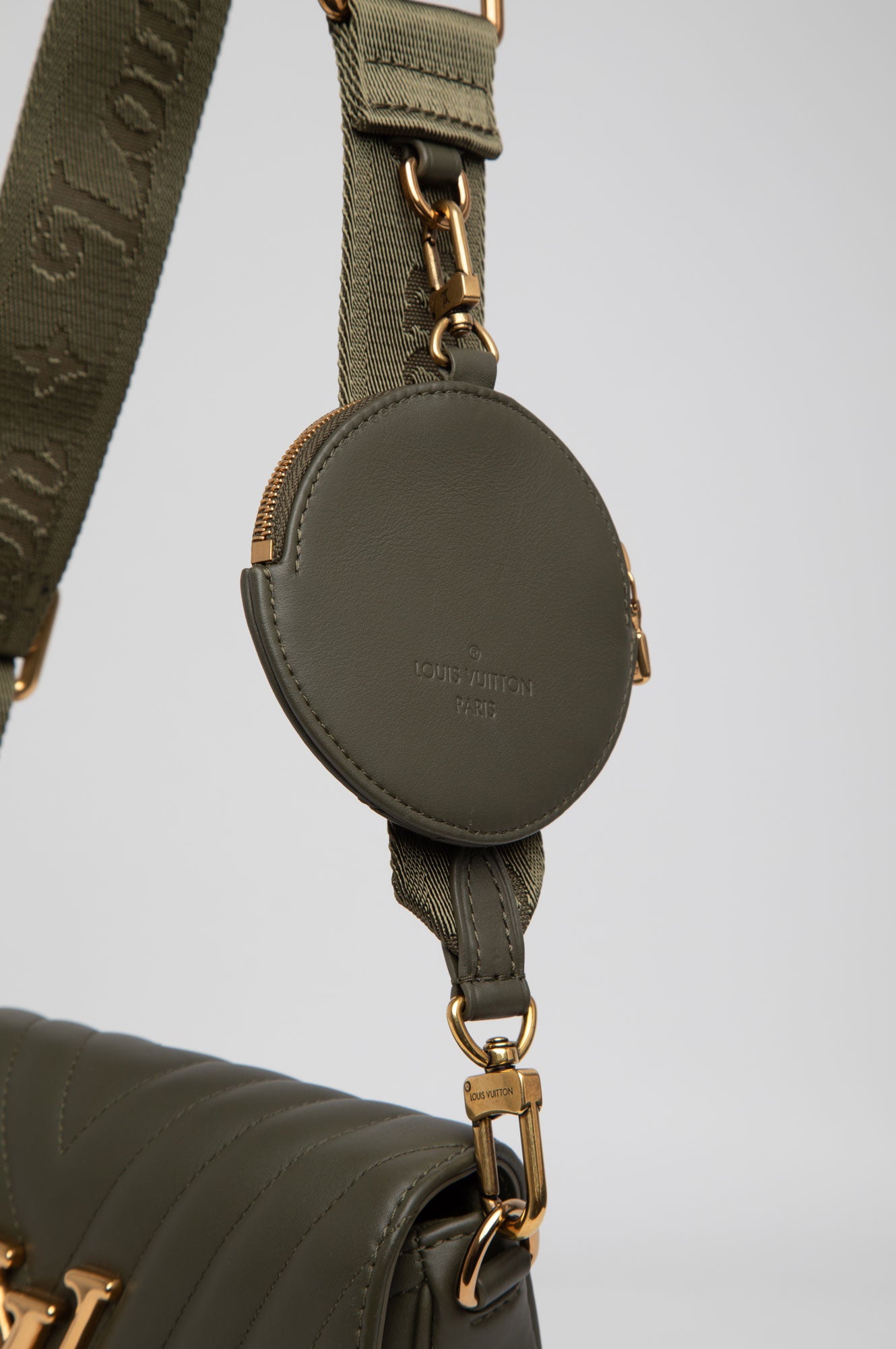 Louis Vuitton Green New Wave Multi Pochette Bag