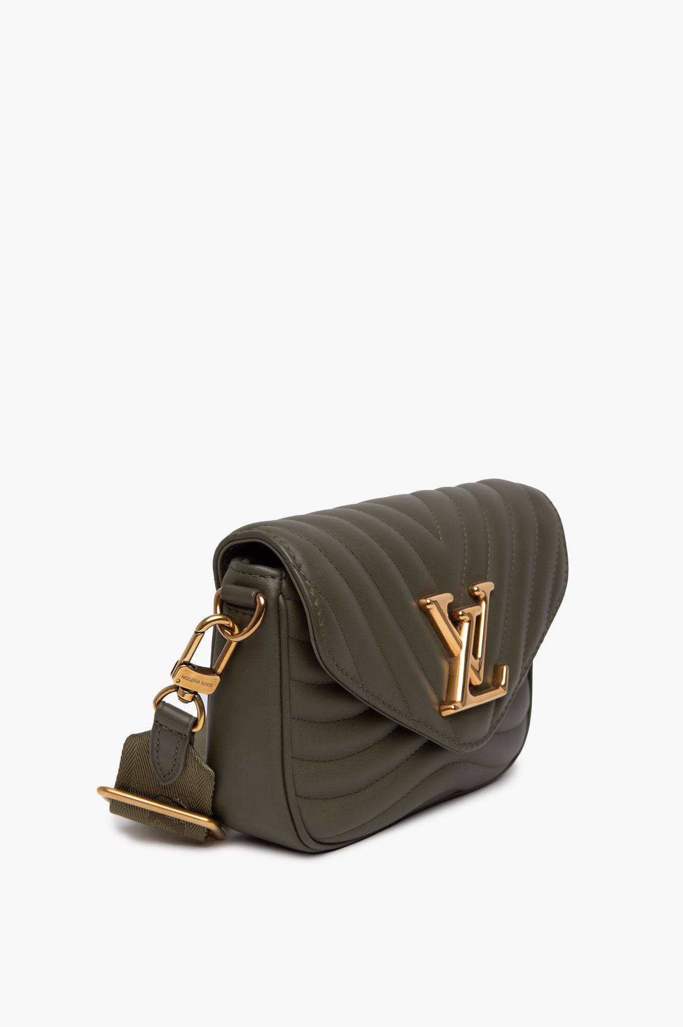 Louis Vuitton Green New Wave Multi Pochette Bag