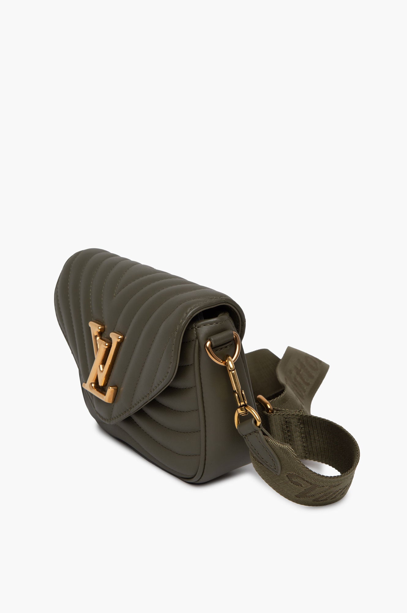 Louis Vuitton Green New Wave Multi Pochette Bag