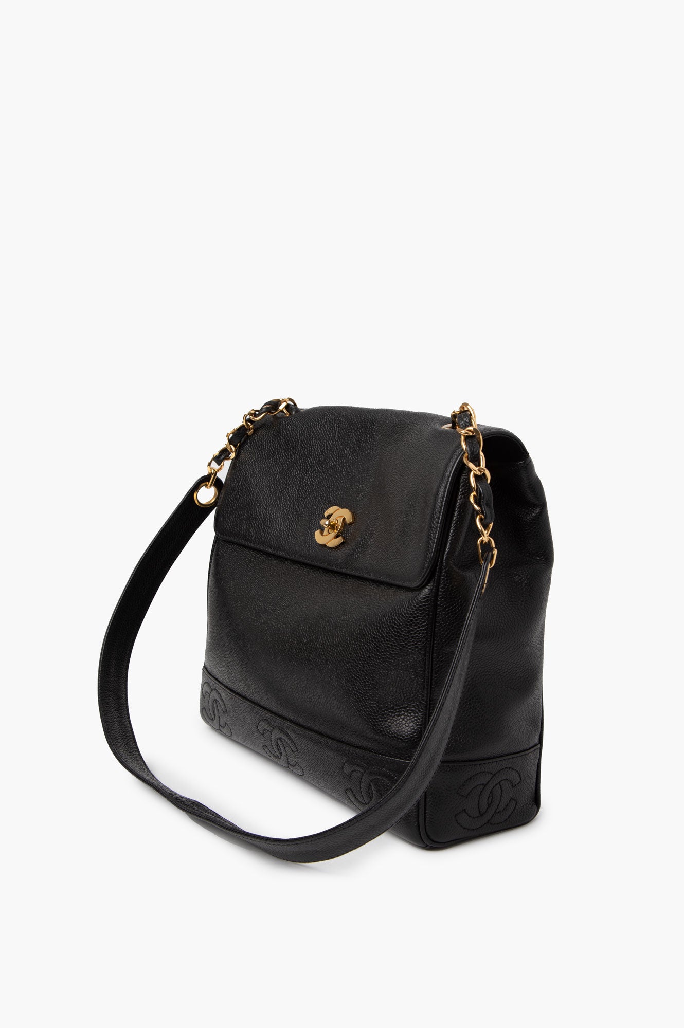 Chanel Black Triple CC Flap Bag