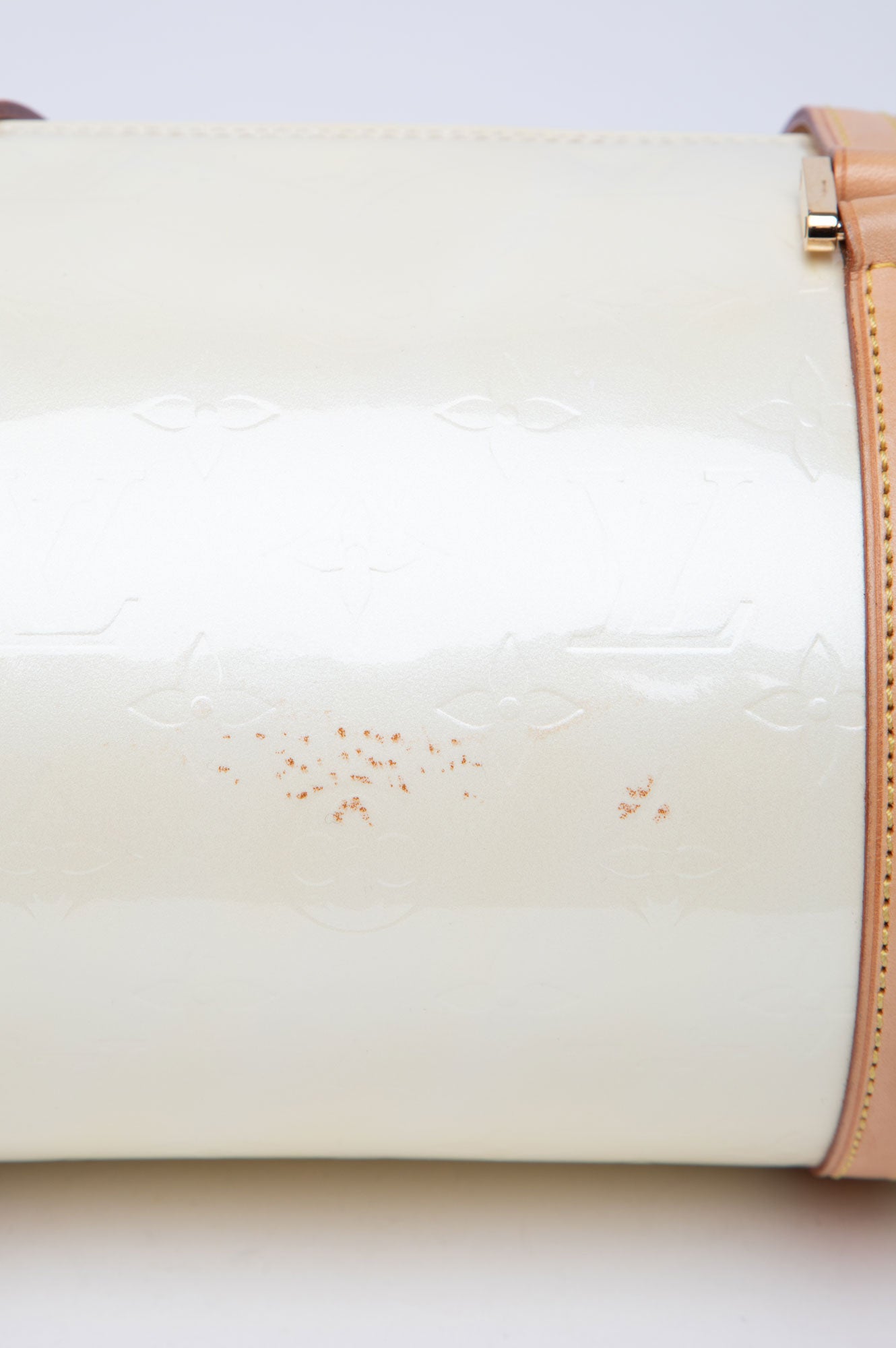 Louis Vuitton Yellow Leather Monogram Papillion Bag