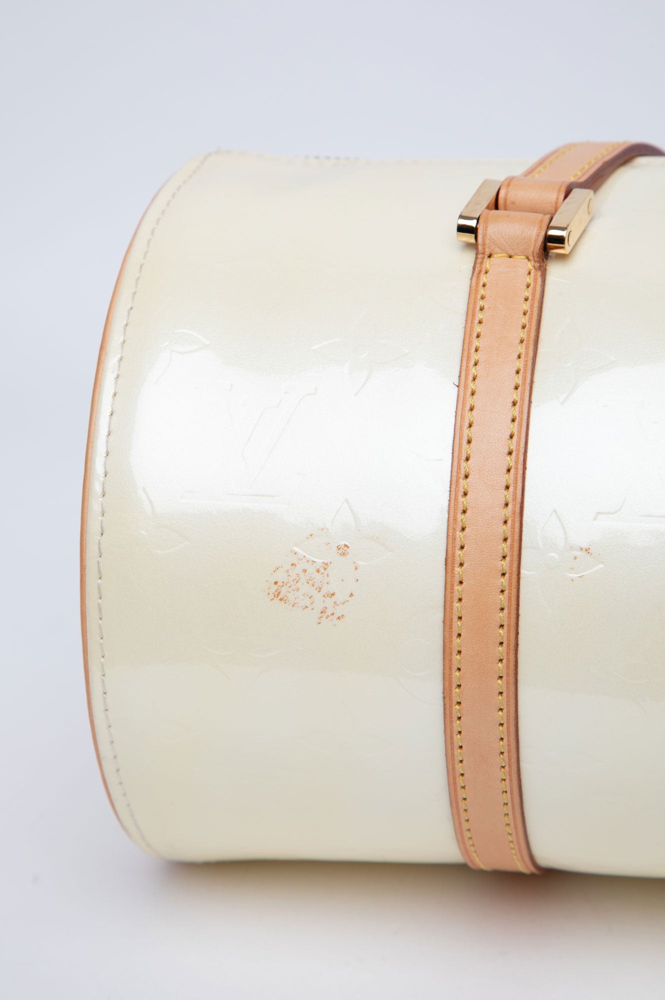 Louis Vuitton Yellow Leather Monogram Papillion Bag