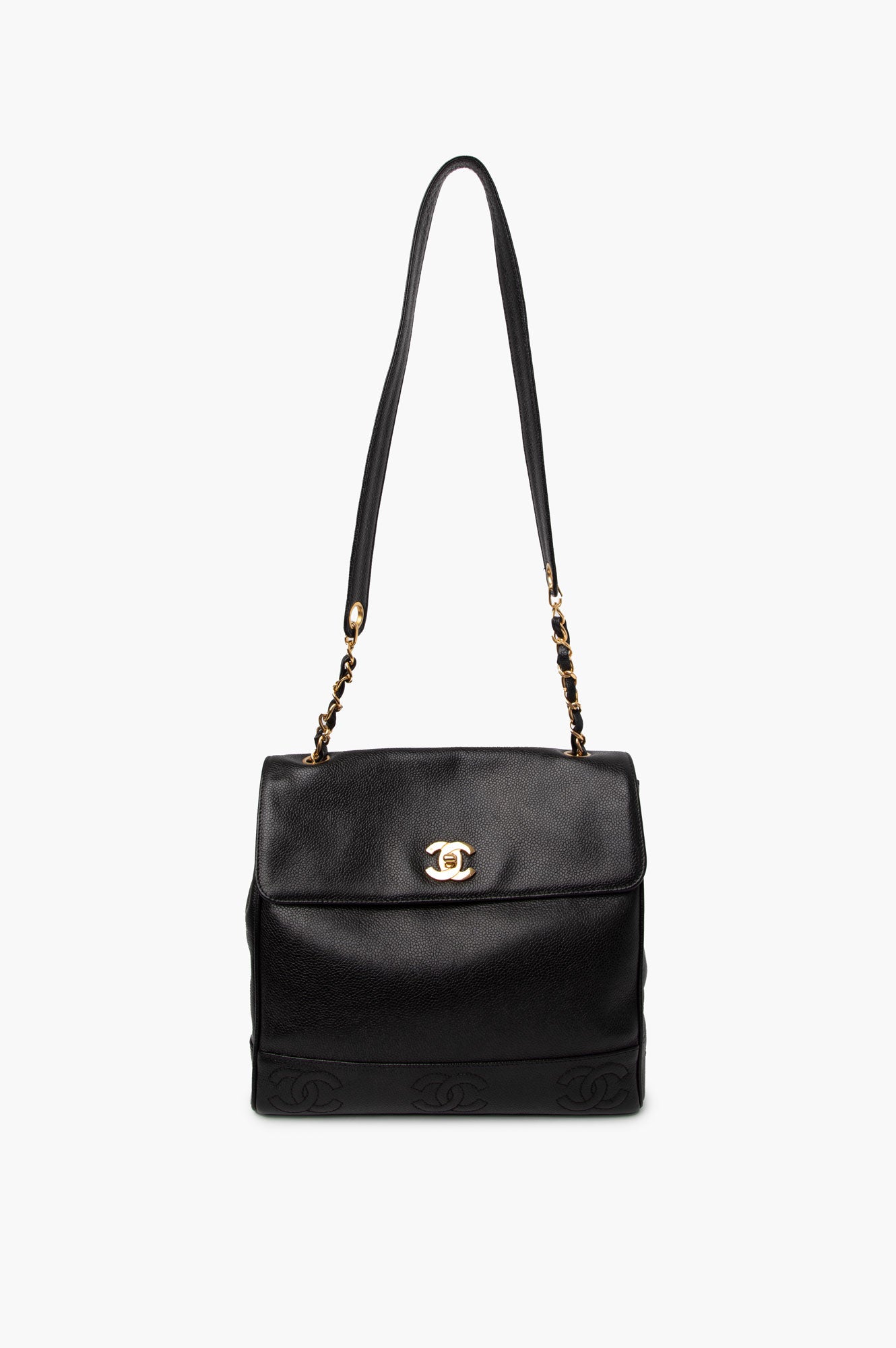 Chanel Black Triple CC Flap Bag