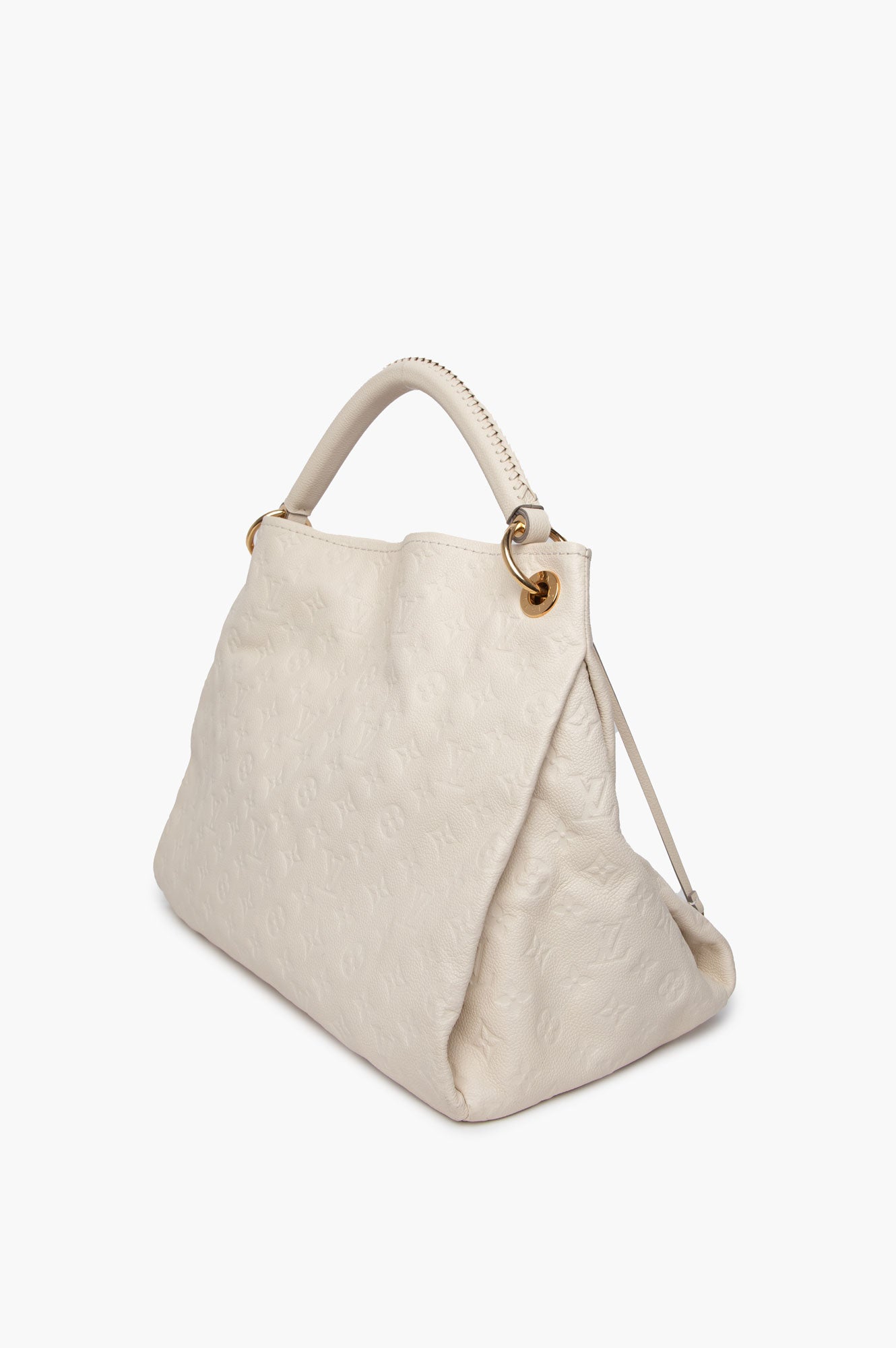 Louis Vuitton White Artsy MM Tote Bag