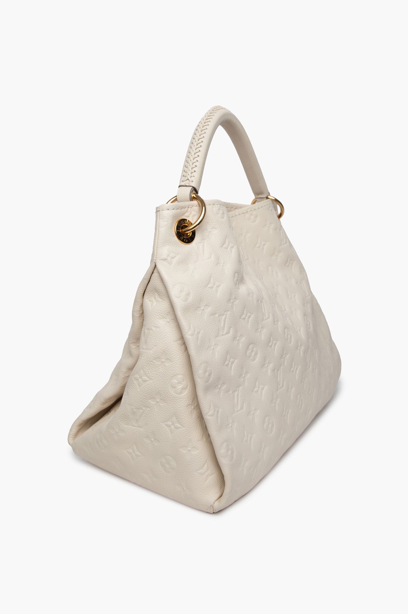 Louis Vuitton White Artsy MM Tote Bag
