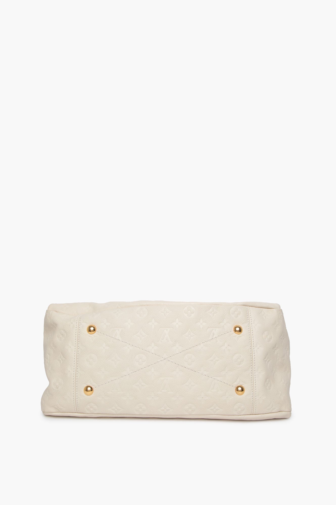 Louis Vuitton White Artsy MM Tote Bag