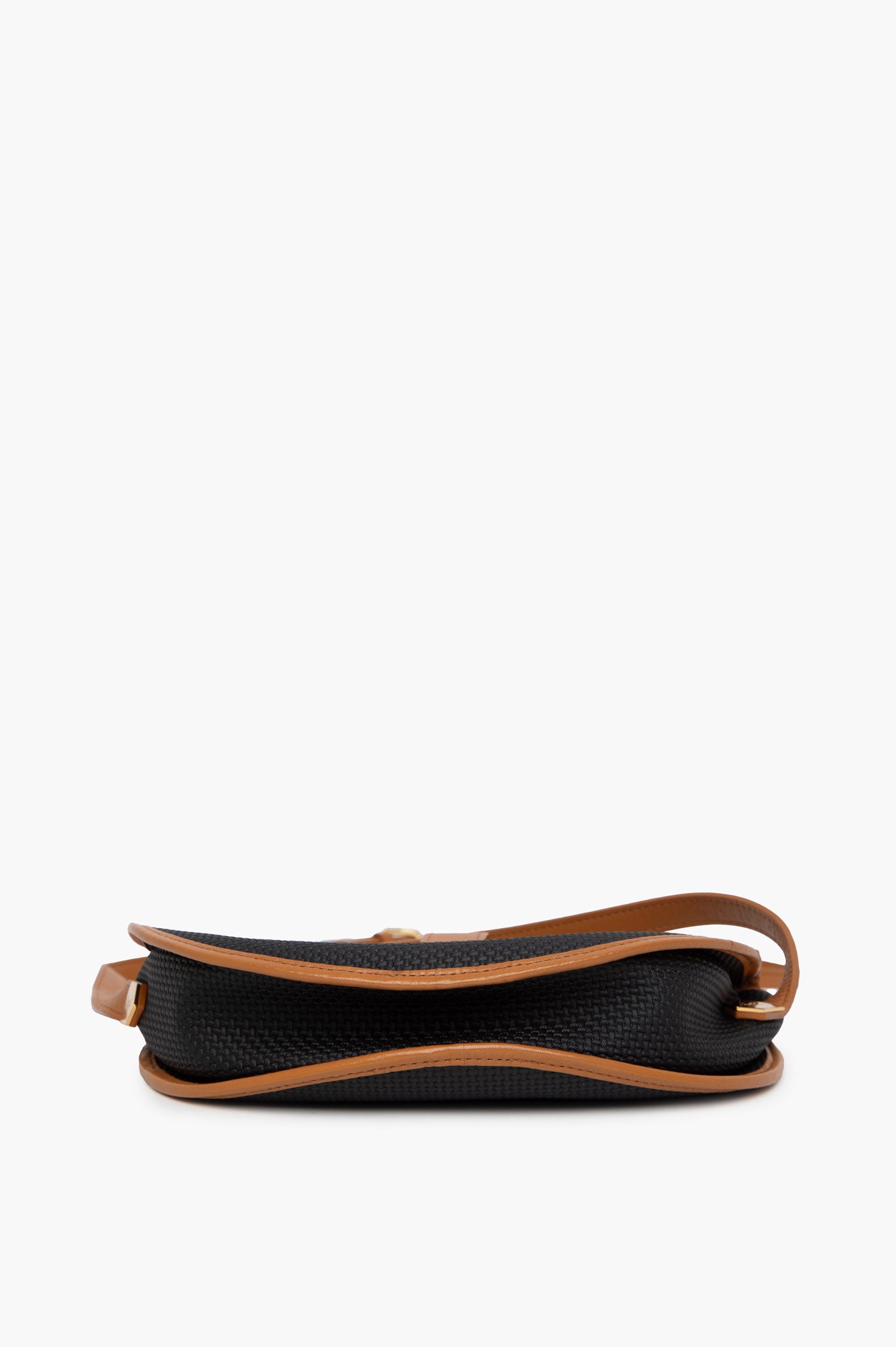 Saint Laurent Black Medium Coated Canvas Bag