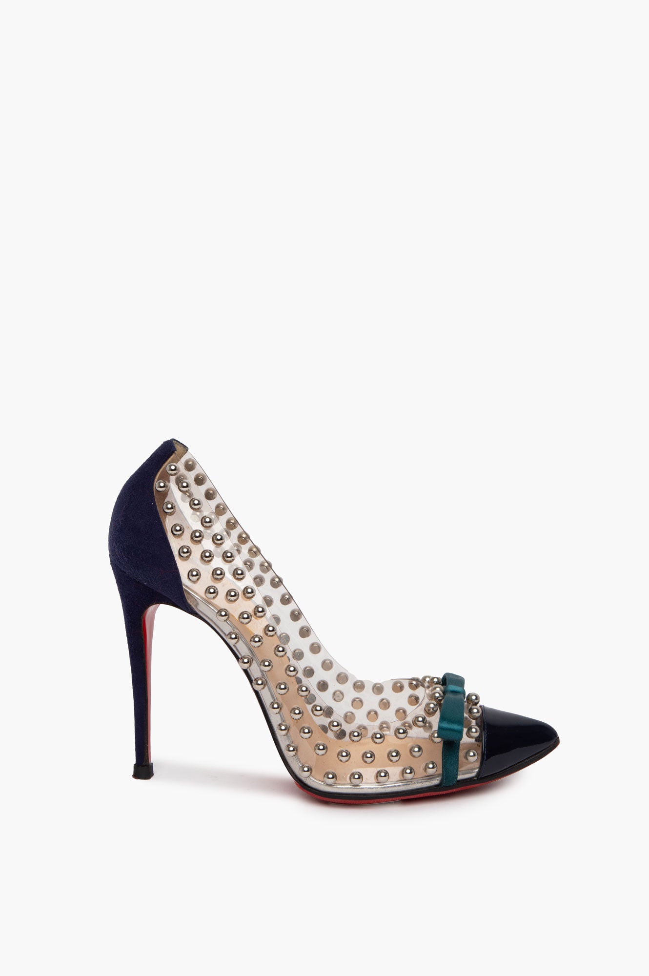 Christian Louboutin Suede Patent High Heels Size 36.5
