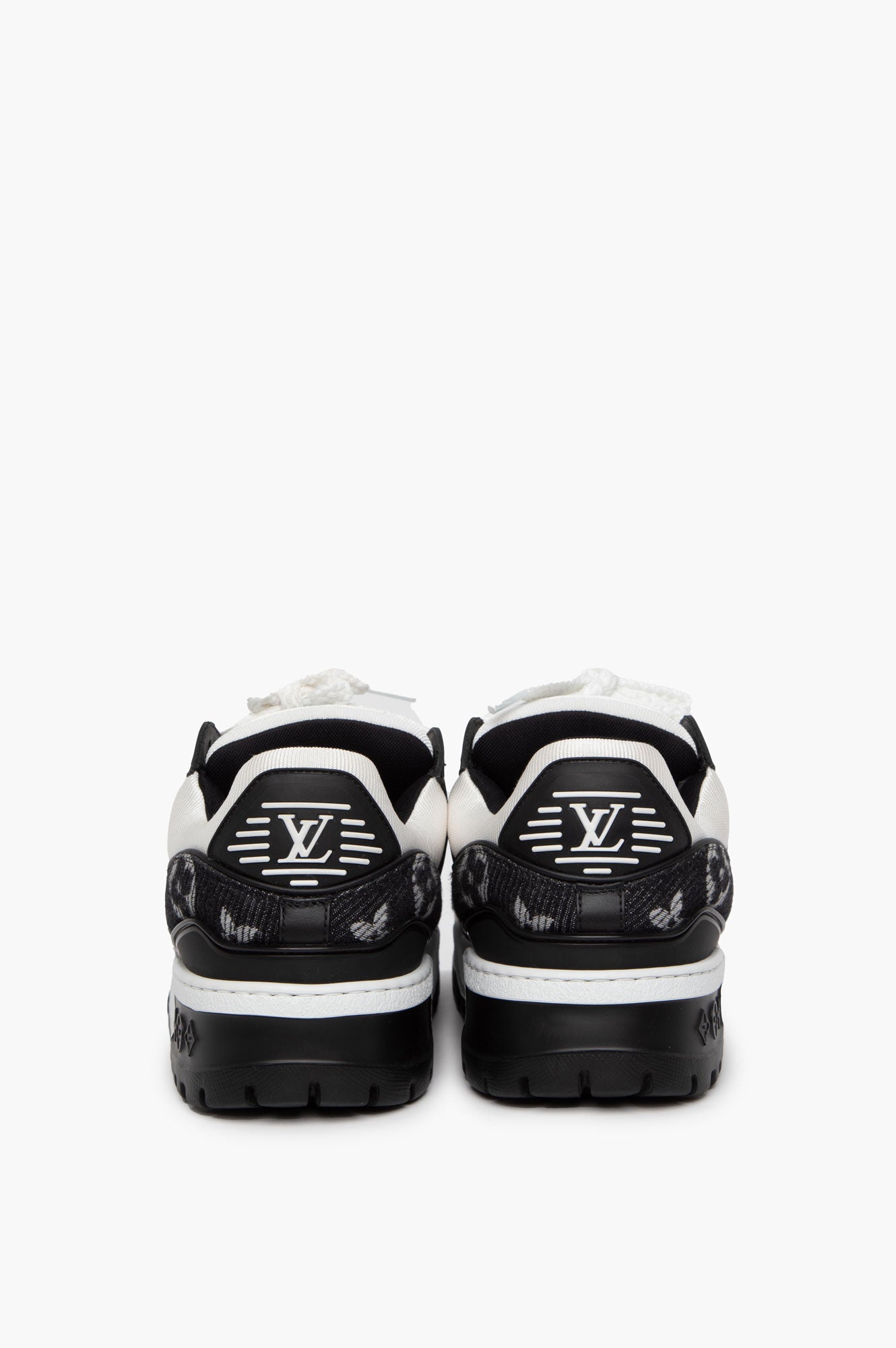 Louis Vuitton Black Trainer Maxi Sneaker Size 38.5