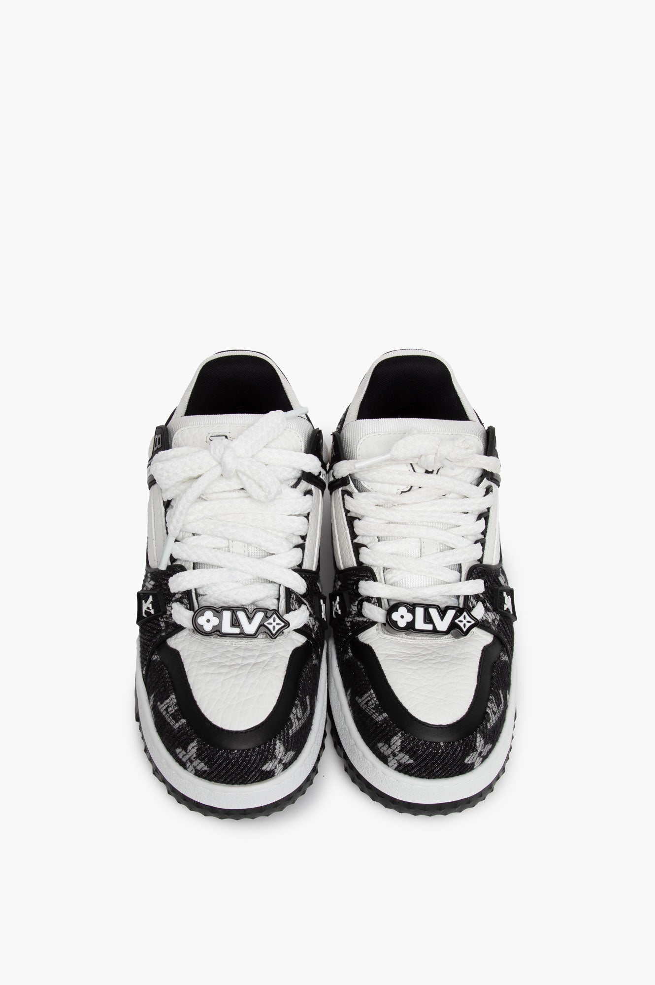 Louis Vuitton Black Trainer Maxi Sneaker Size 38.5