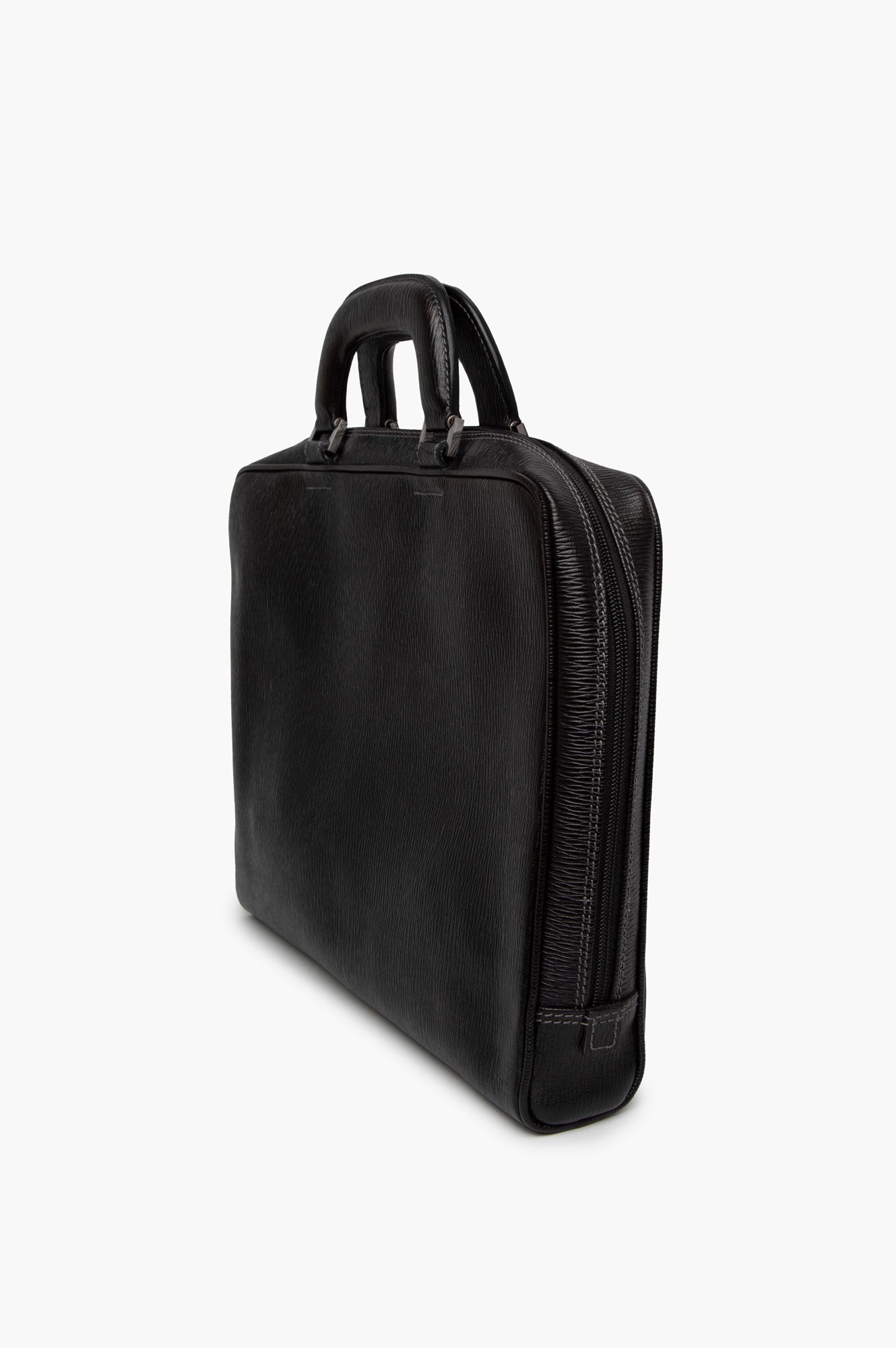 Salvatore Ferragamo Los Angeles Black Briefcase