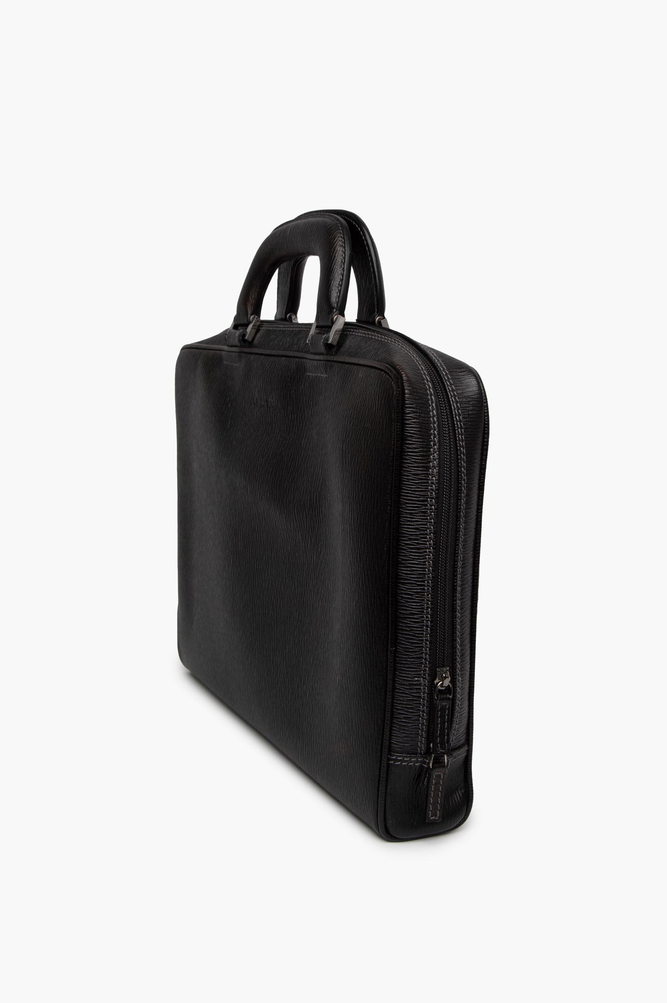 Salvatore Ferragamo Los Angeles Black Briefcase