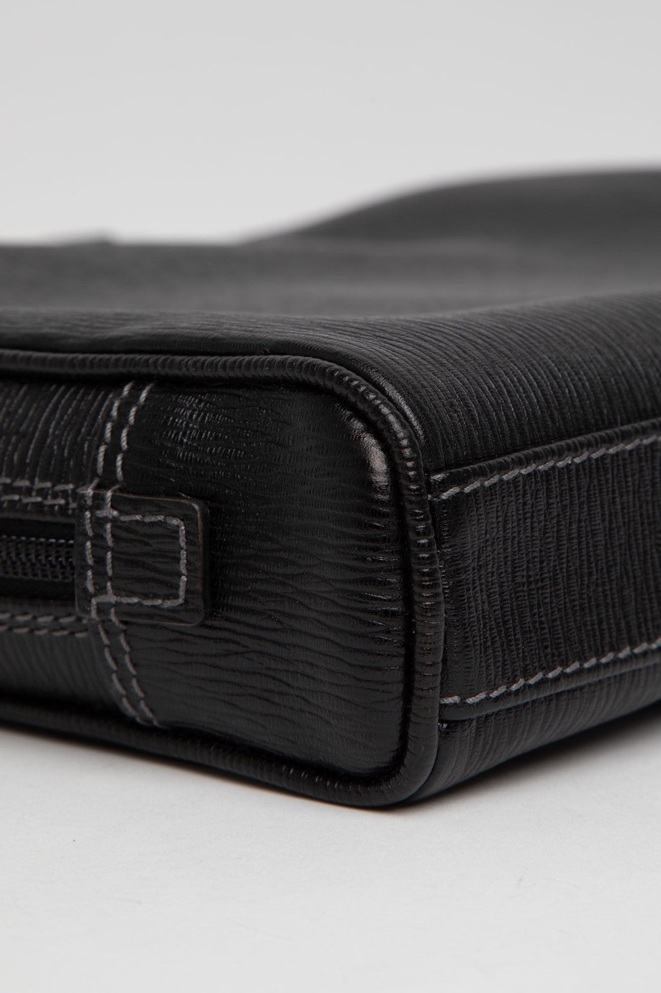 Salvatore Ferragamo Los Angeles Black Briefcase