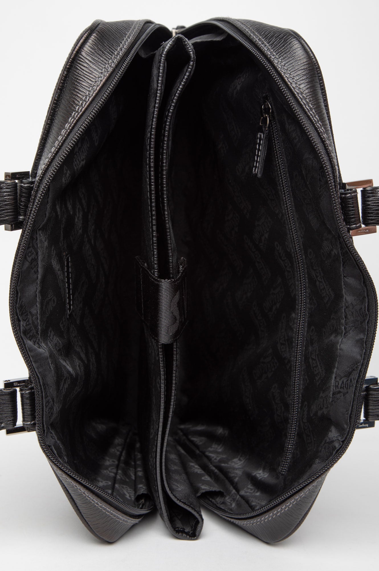 Salvatore Ferragamo Los Angeles Black Briefcase