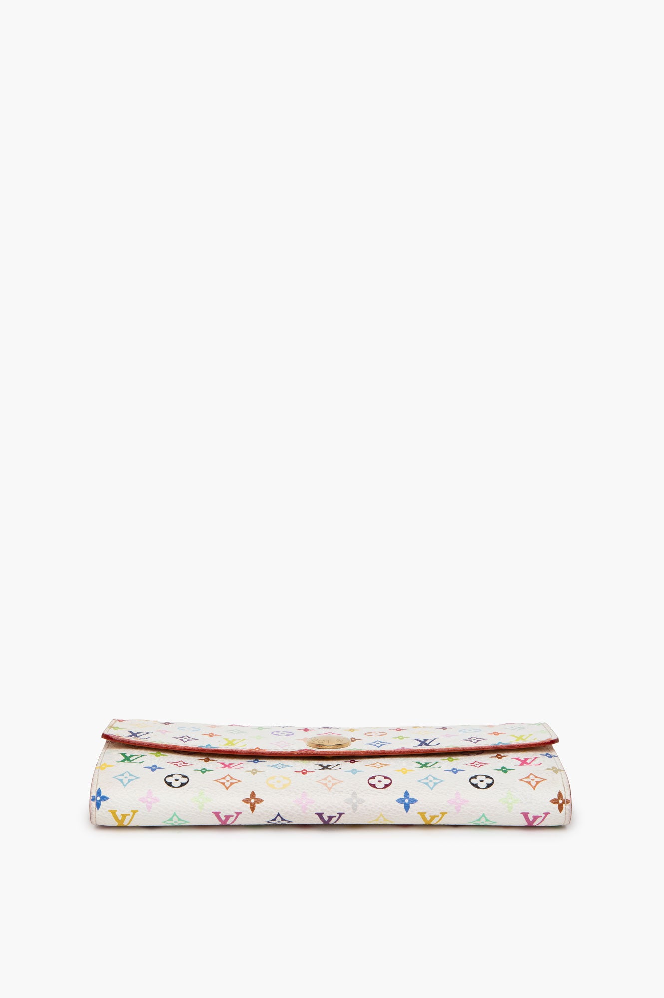 Louis Vuitton Multicolor White Wallet