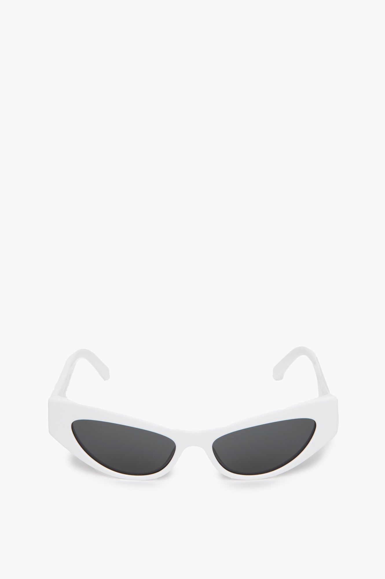 Dolce & Gabbana White Cat Eye Sunglasses