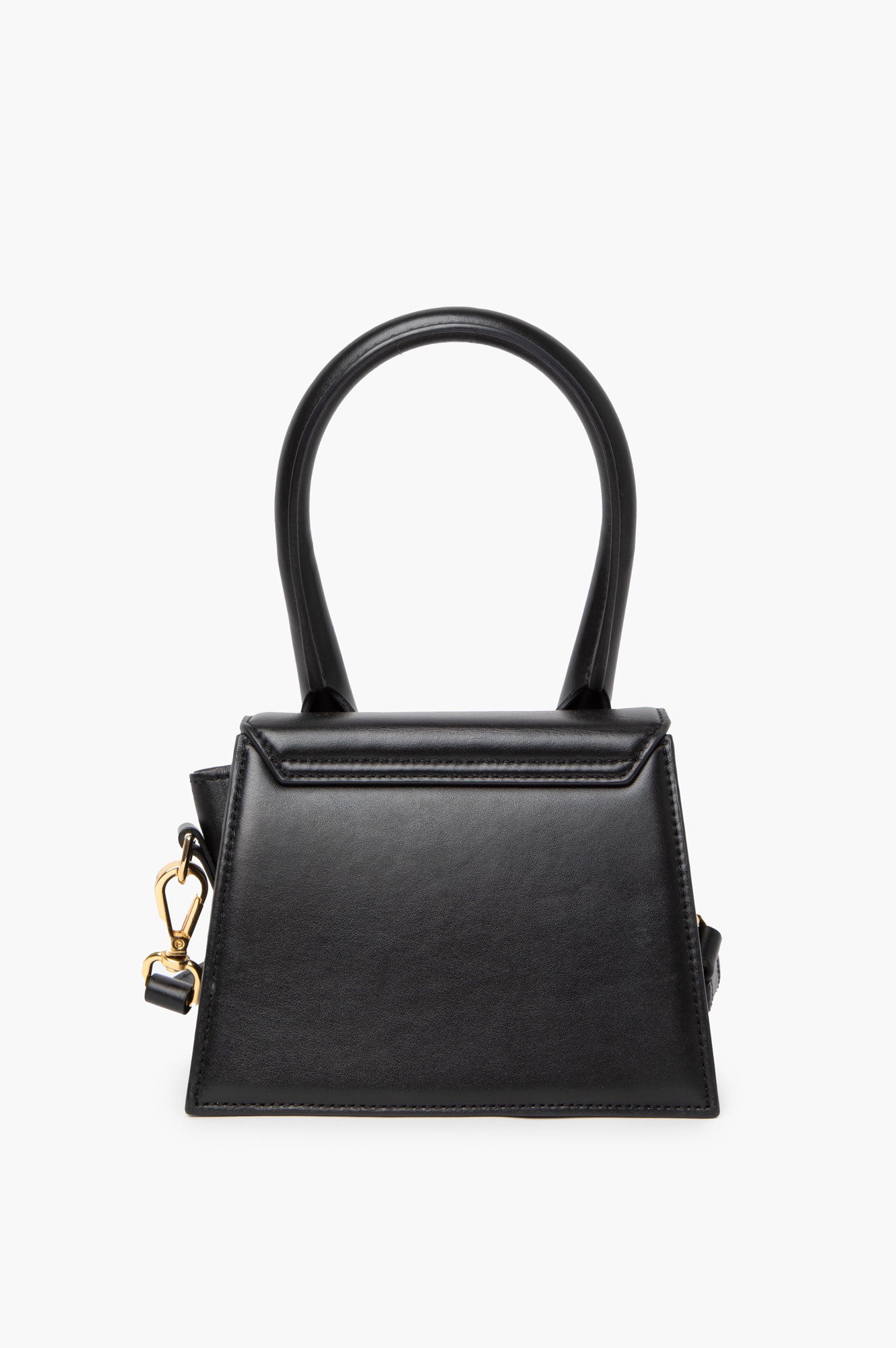 Jacquemus Black Le Moyen Chiquito Top Handle Crossbody Bag
