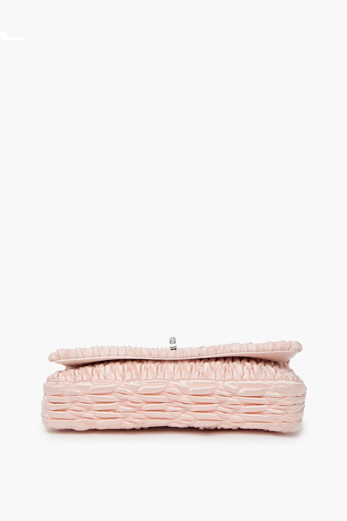 Miu Miu Pink Embellished Nappa Matelasse Crossbody Bag