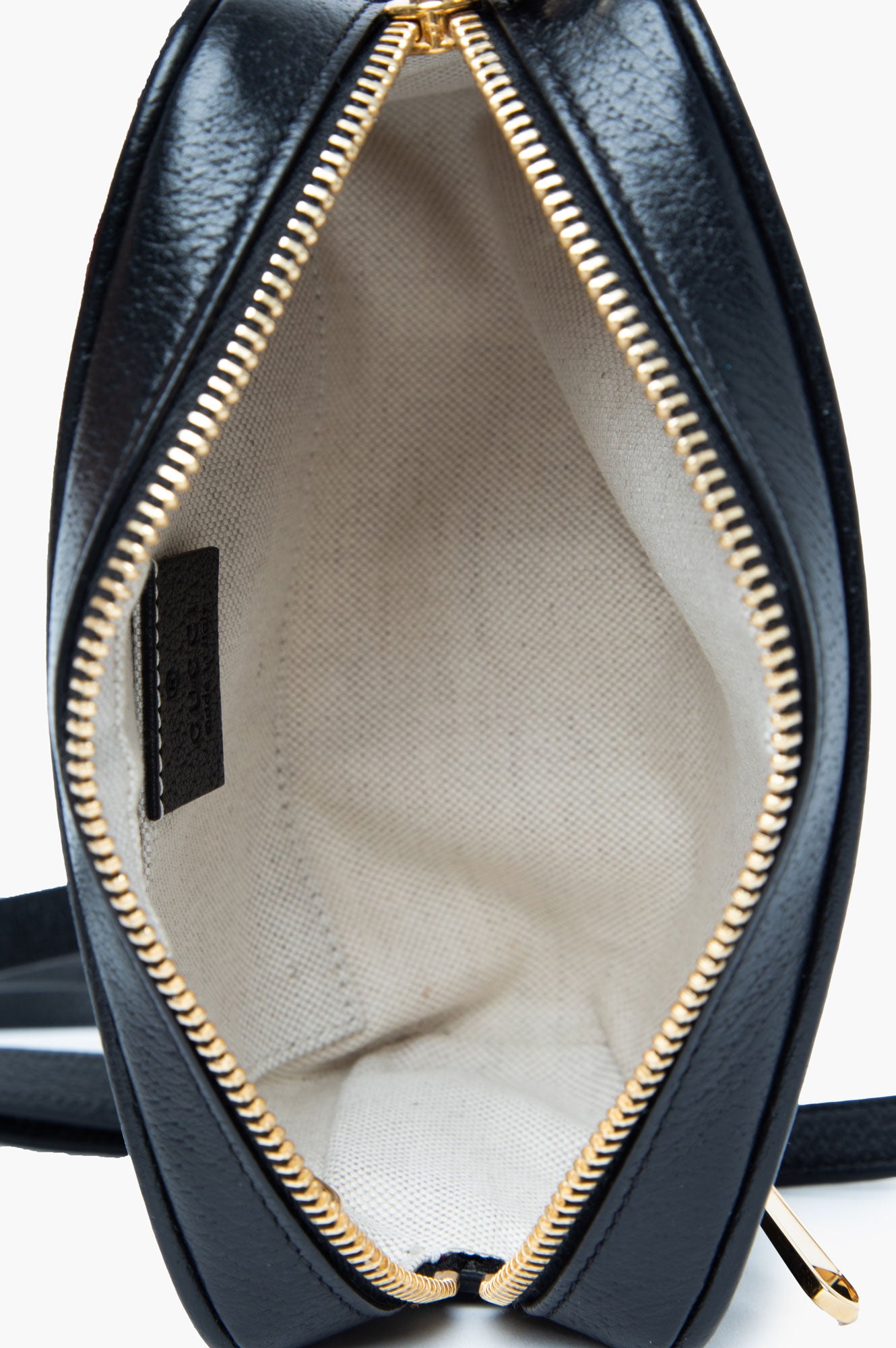 Gucci Denim Navy Blue GG Canvas Messenger Crossbody Bag