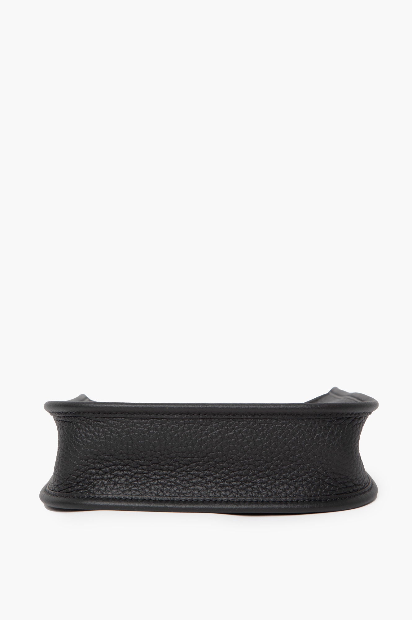 Hermes 2024 Evelyne 16 Black Gold Clemence Leather Crossbody Bag